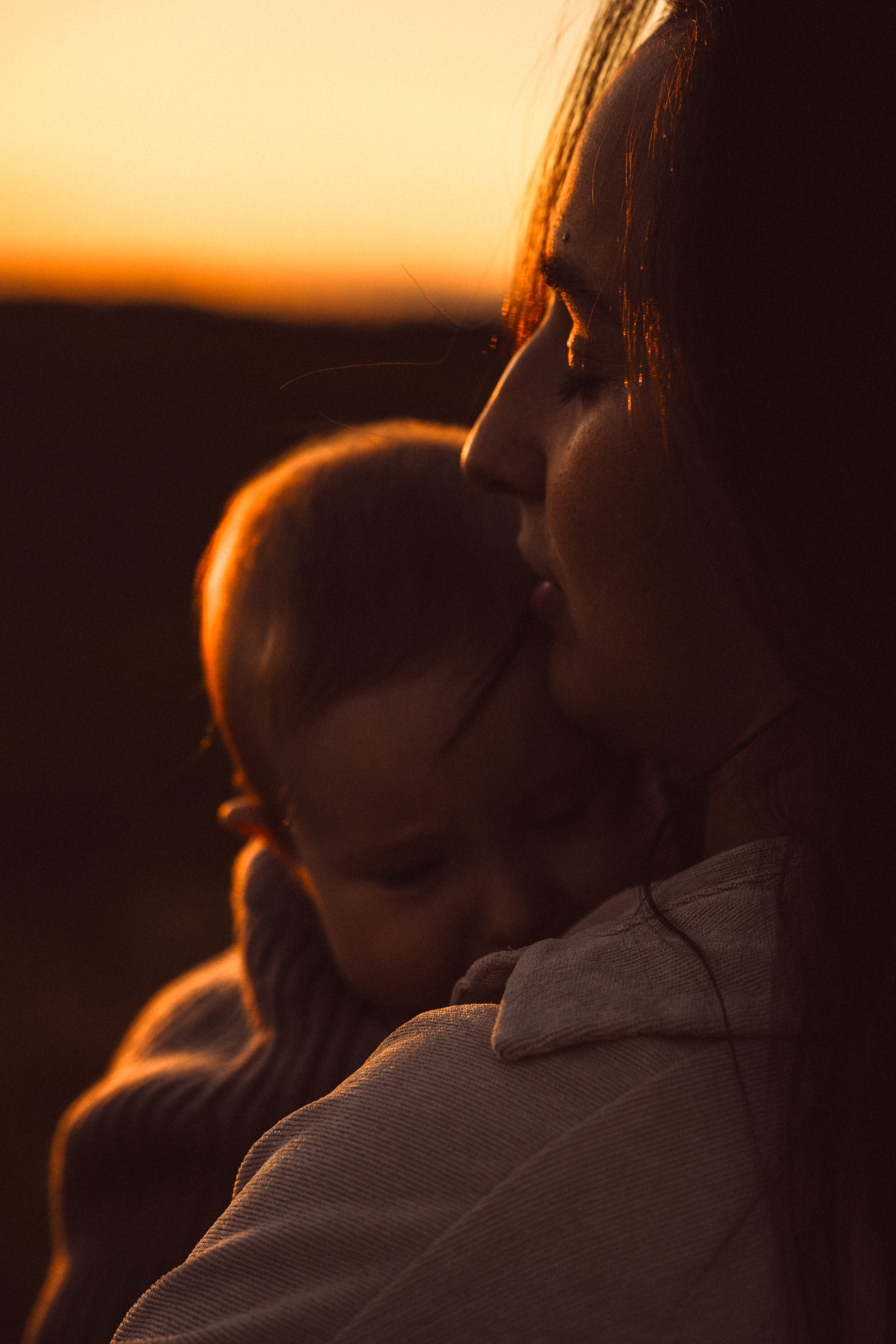 Семья Тони и Саши на закате. Семейный и портретный фотограф в Санкт-Петербурге Татьяна Гримоть