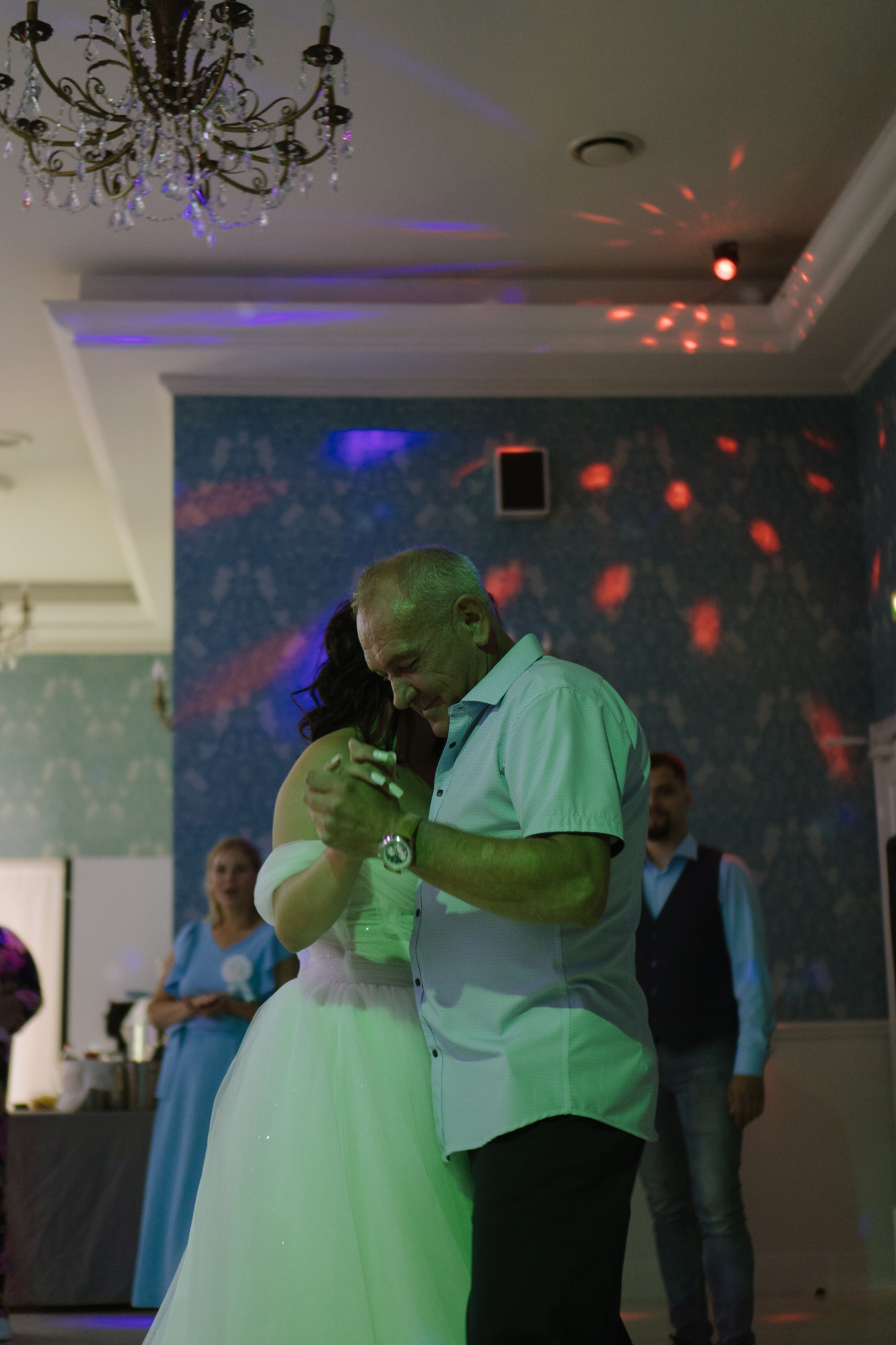 ТАНЕЦ ОТЦА И ДОЧЕРИ НА БАНКЕТЕ (СВАДЕБНАЯ ФОТОСЕСИИЯ БАНКЕТА). Профессиональный фотограф, Санкт-Петербург — Виктория Богомолова