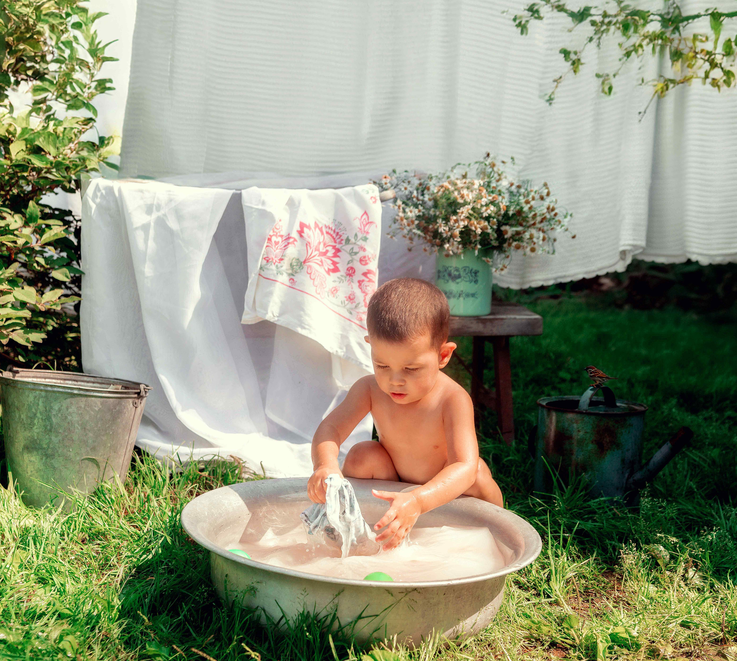 Большая стирка. Семейный, свадебный и детский фотограф в Новосибирске Ольга Хидченко