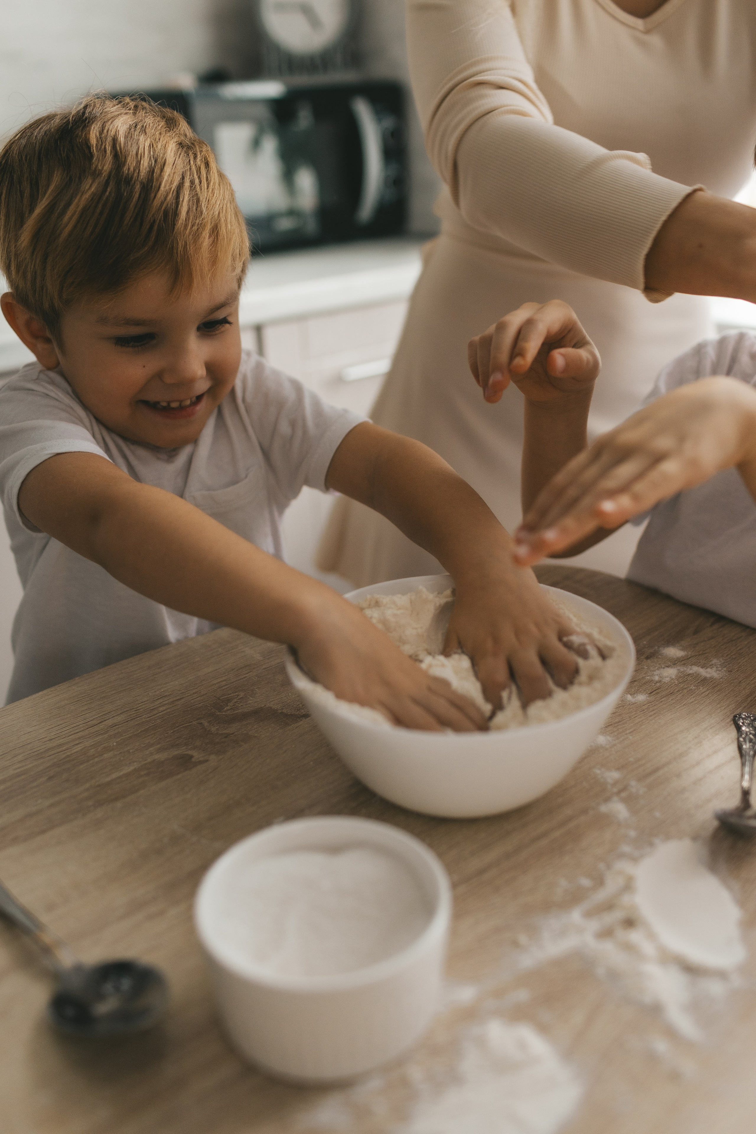 Готовим печеньки. Семейный и детский фотограф и видеограф в Москве, Дрокина Наталья