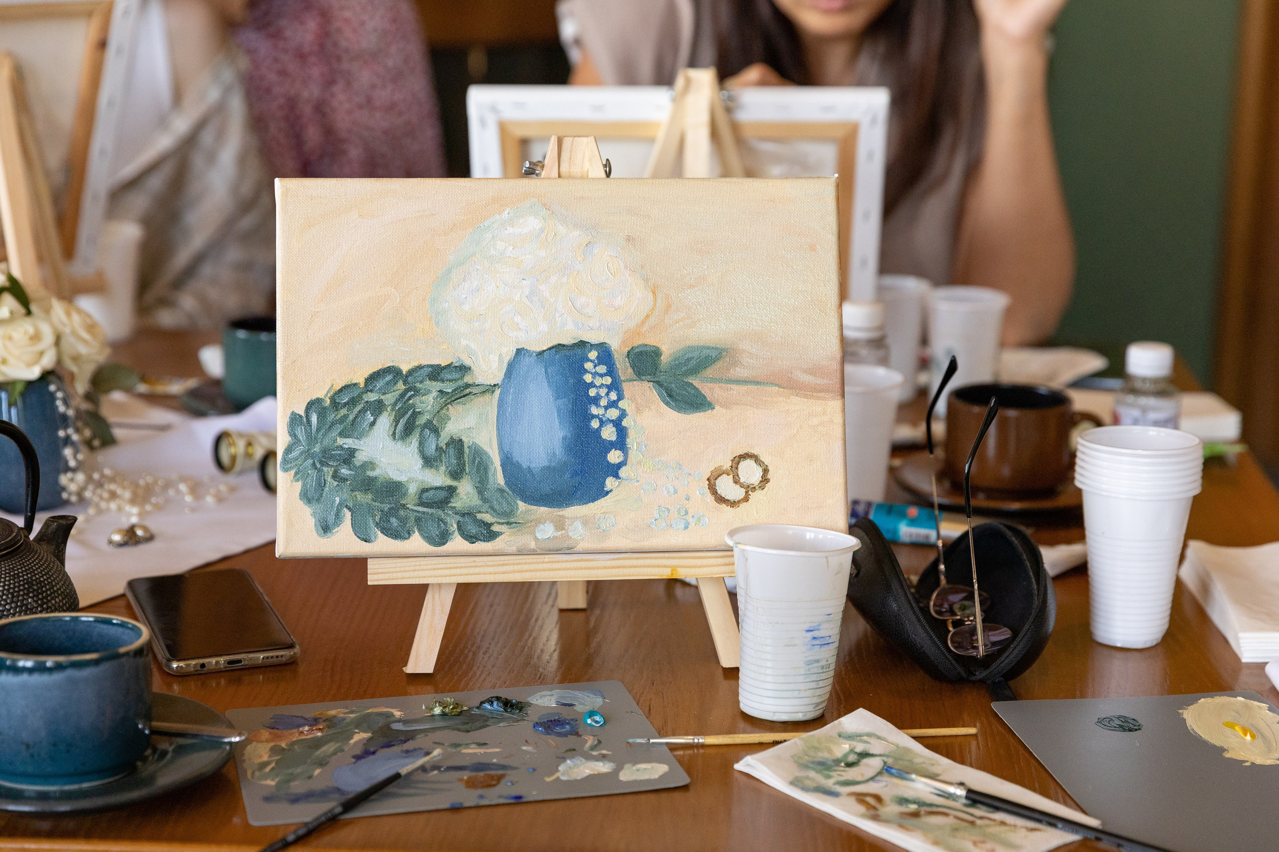 МАСТЕР-КЛАСС ПО ЖИВОПИСИ МАСЛОМ. Фотограф в Сочи Екатерина Потапова