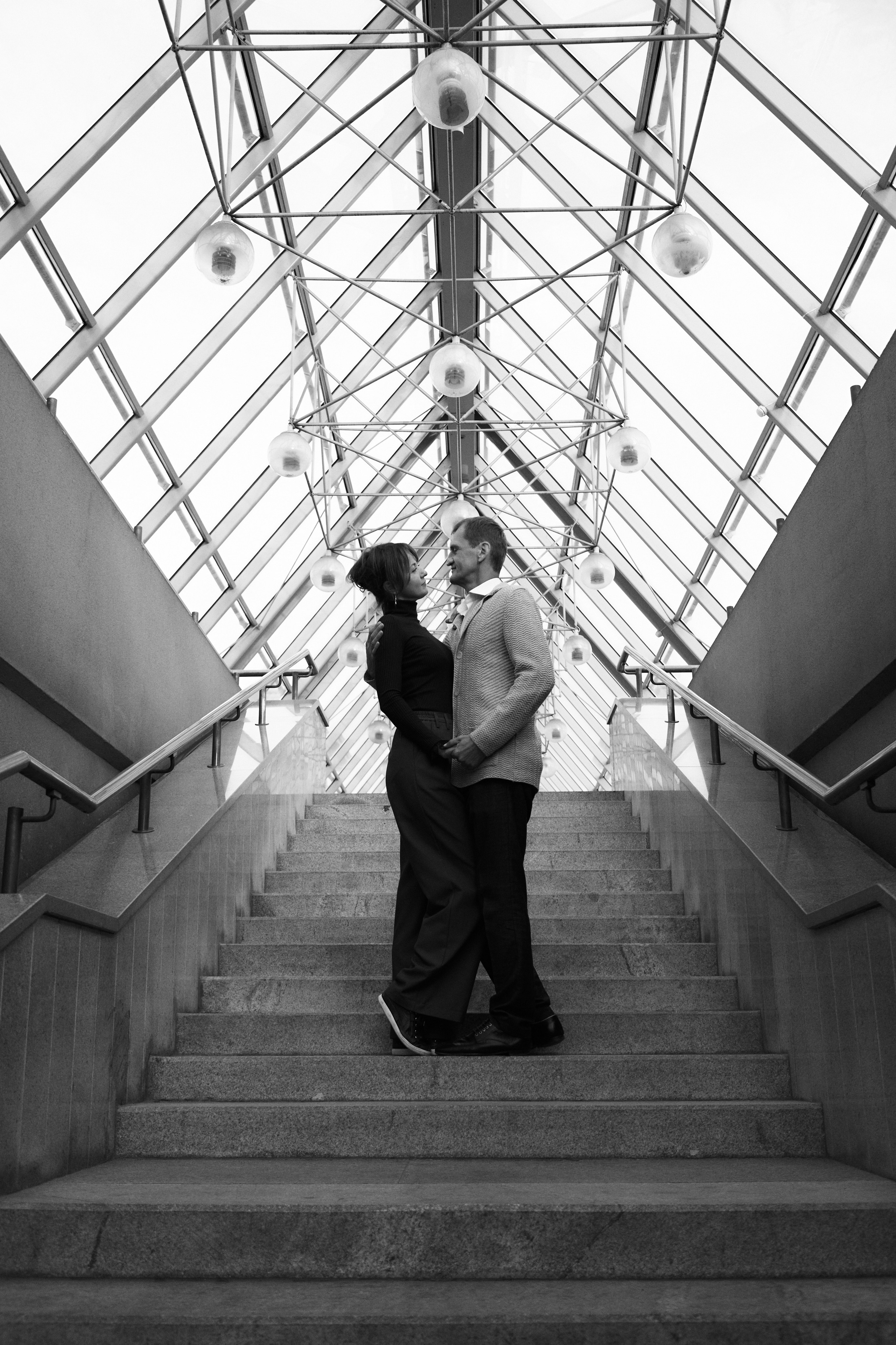 Love story на Андреевском мосту. Анна Потявина. Фотограф Москва