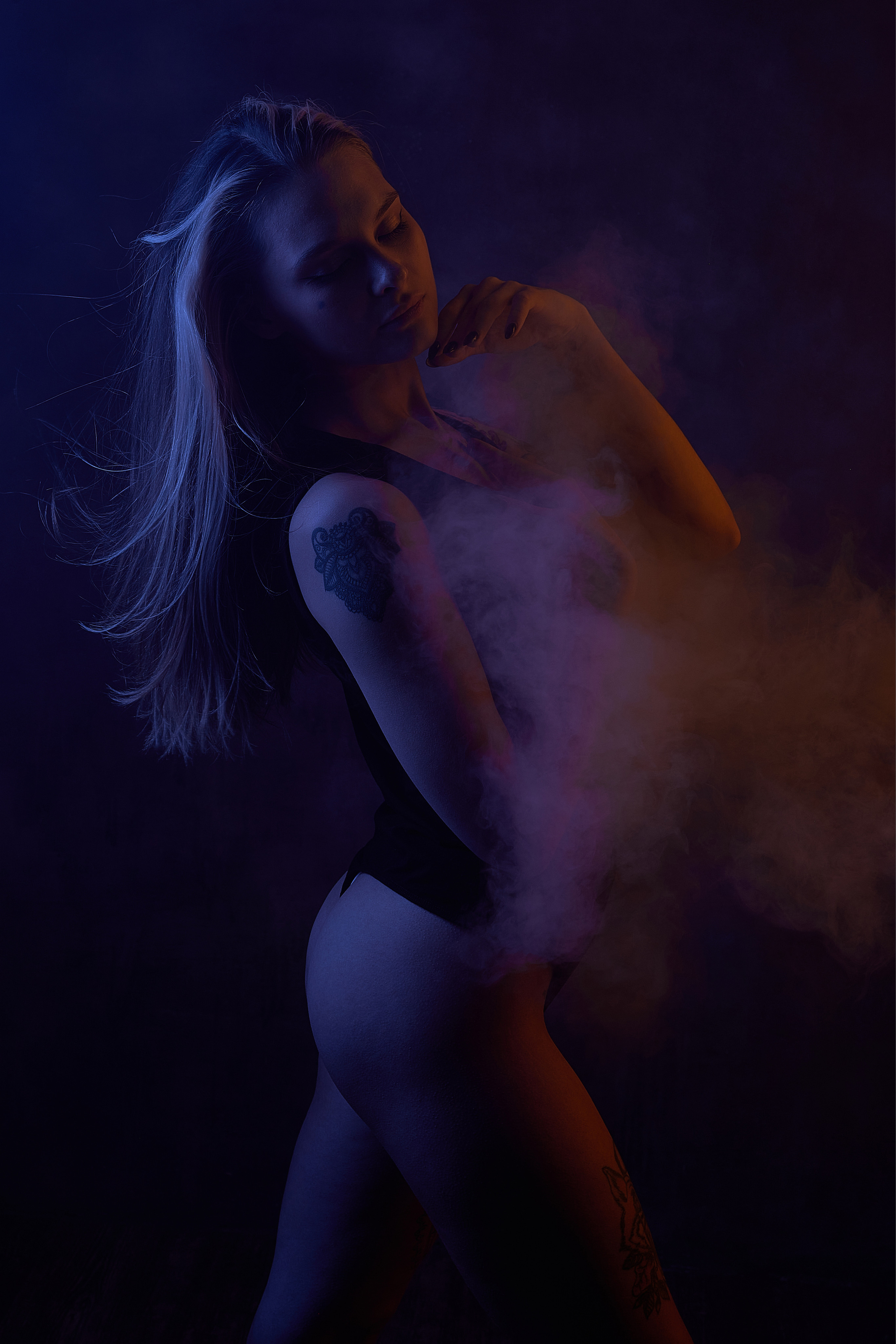 Стилизованная съёмка женского портрета. Мартазова Екатерина фотограф. Екатеринбург