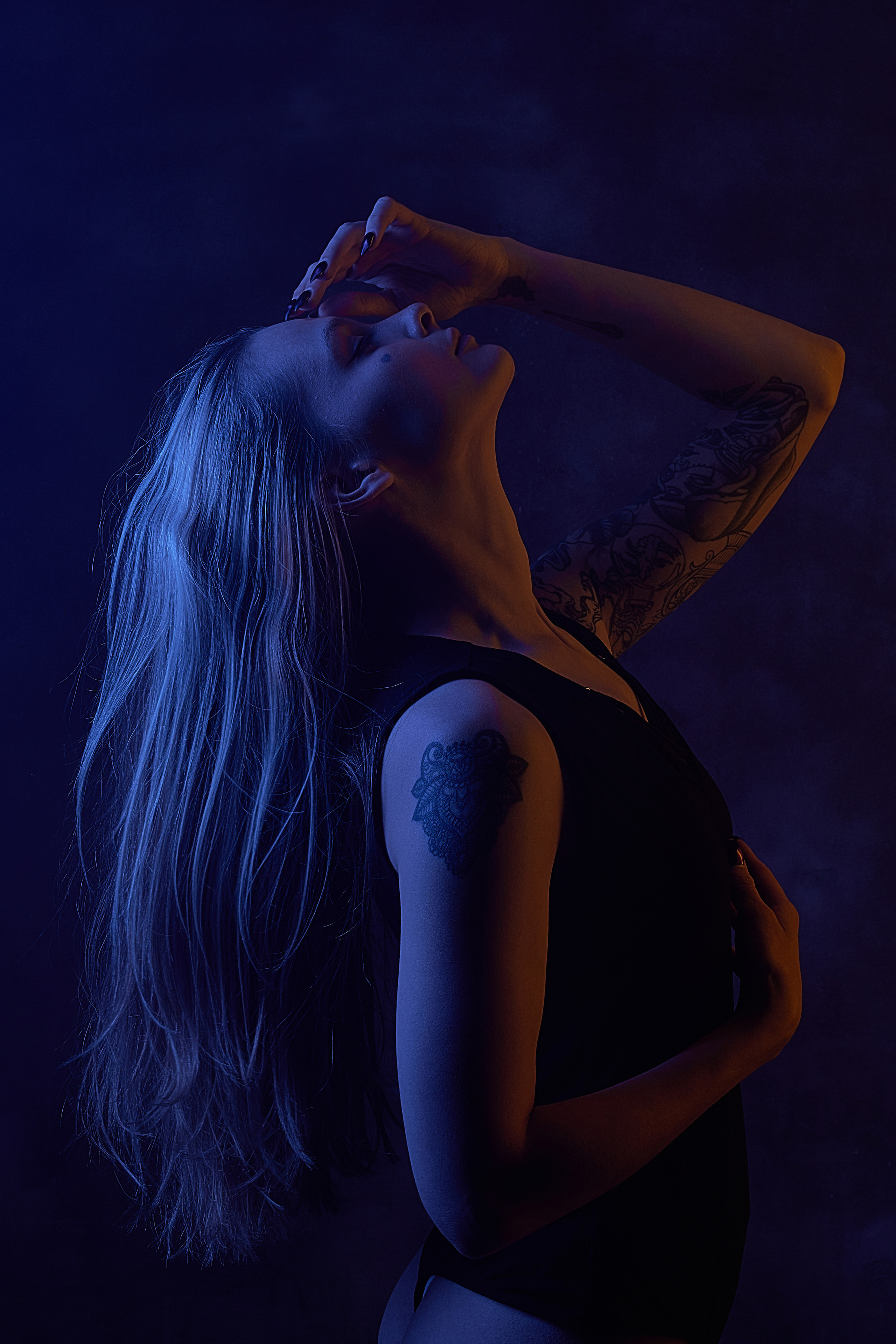 Стилизованная съёмка женского портрета. Мартазова Екатерина фотограф. Екатеринбург