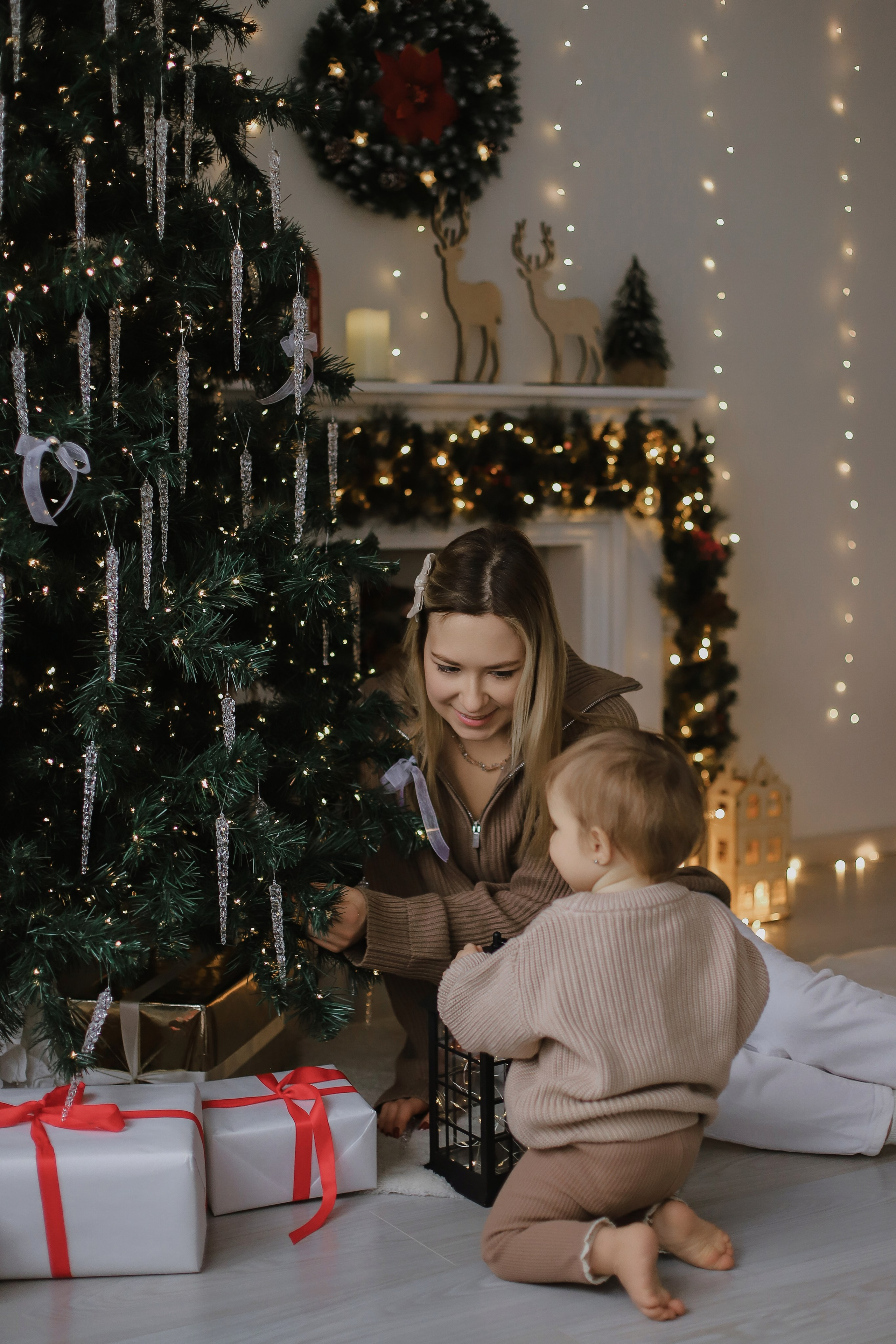 Годик и Новогодняя. Свадебный, семейный и детский фотограф в Люберцах Зайцева Анастасия