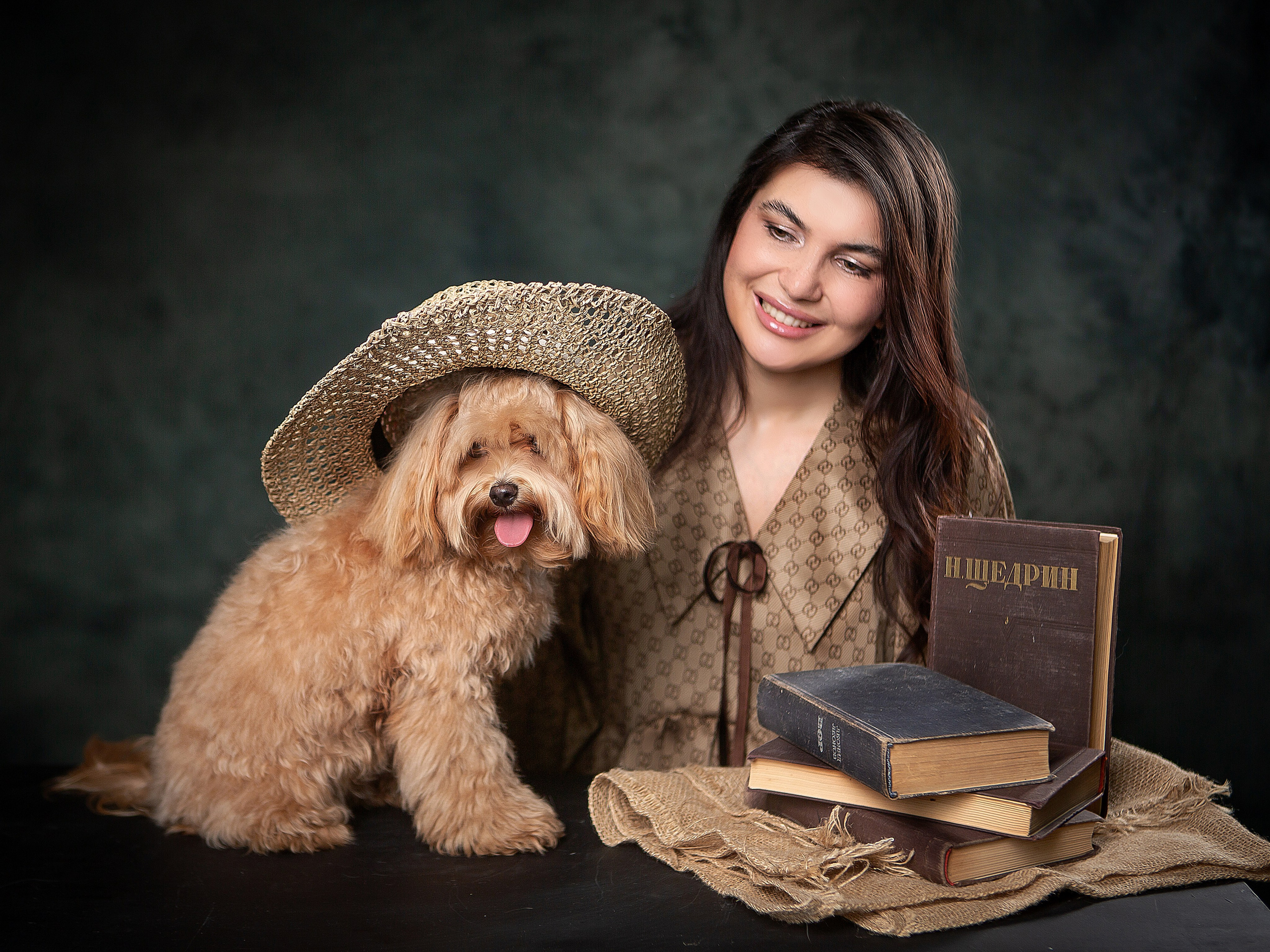 Дама с собачкой. Фотограф Мария Кольцова