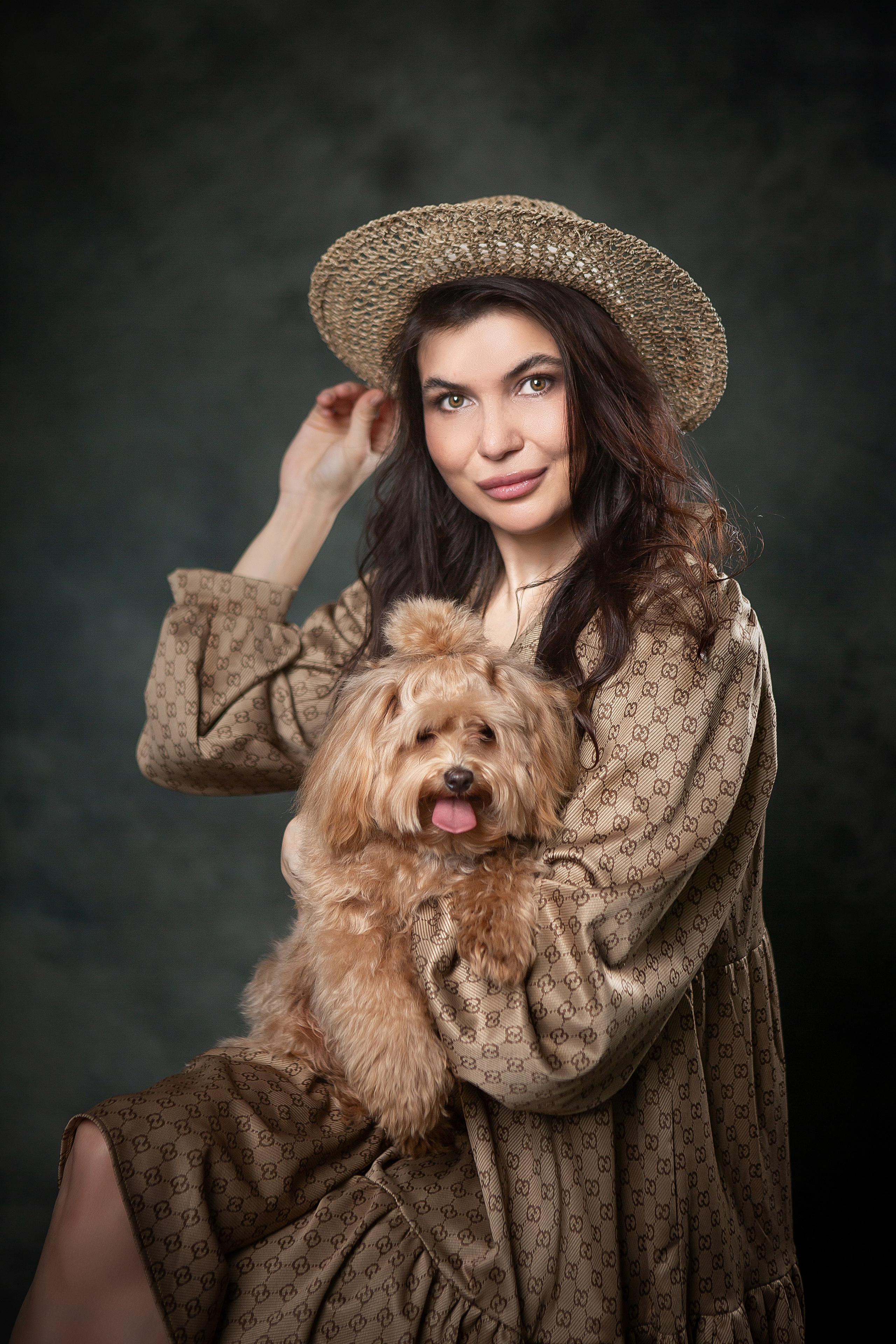 Дама с собачкой. Фотограф Мария Кольцова