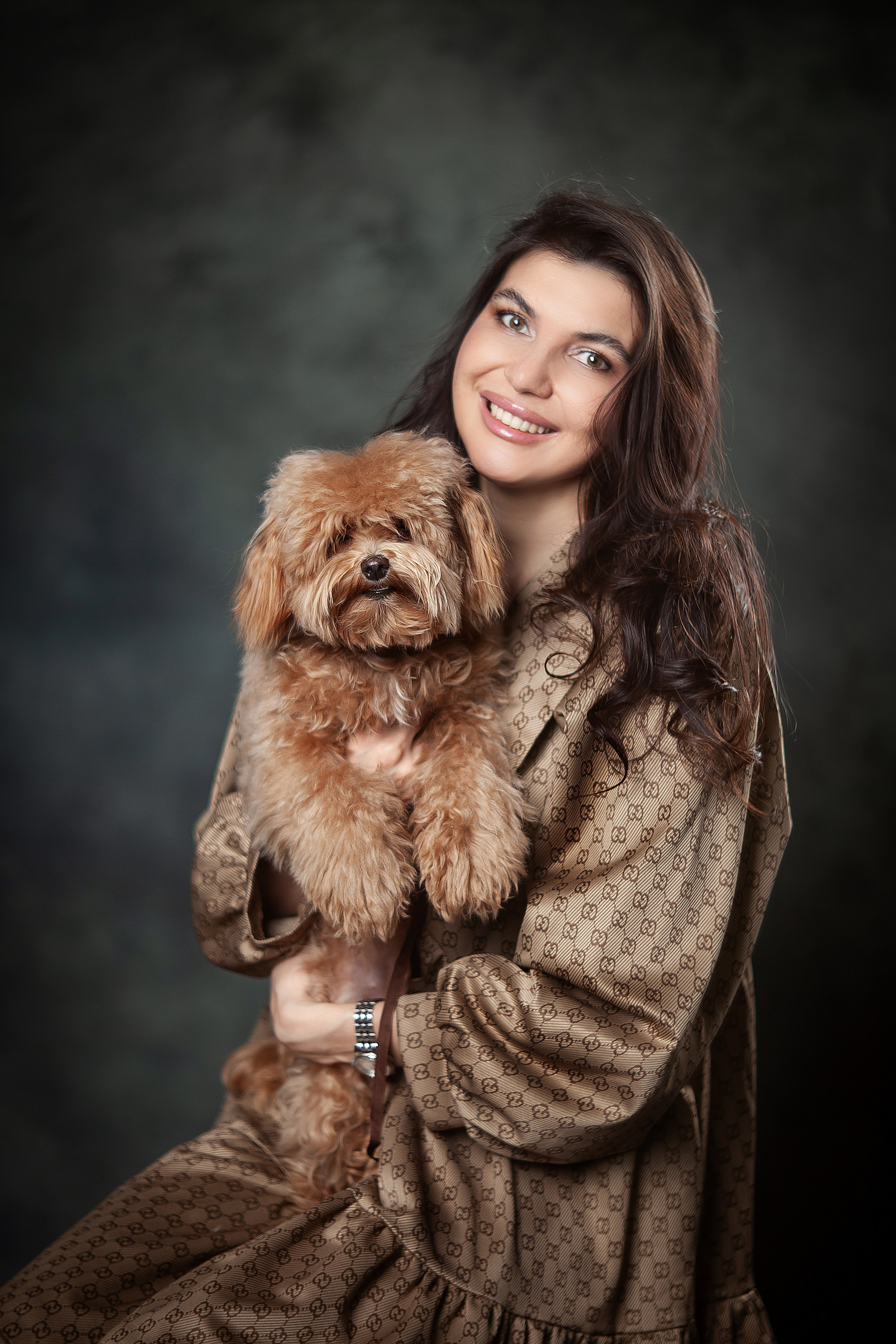 Дама с собачкой. Фотограф Мария Кольцова