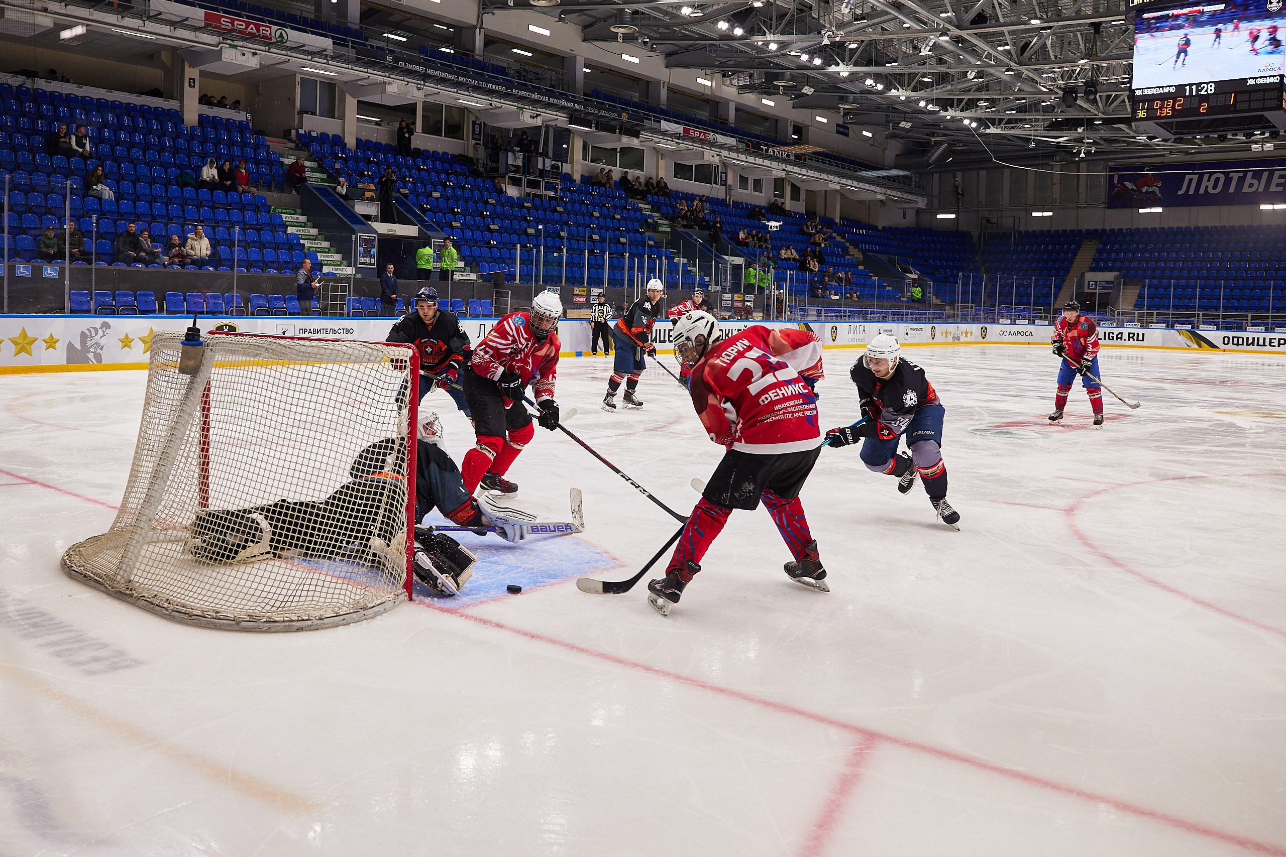 Репортаж. Офицерская хоккейная лига 2025 год. Спортивный фотограф Некрасов Денис