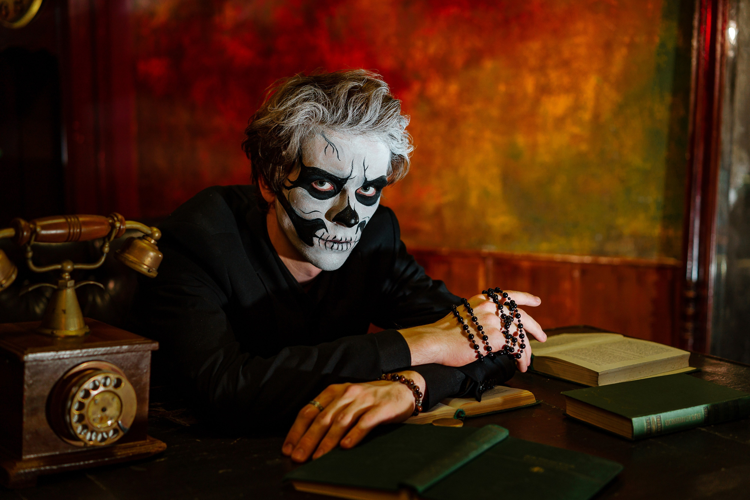 Лав стори фотосессия на Helloween в Москве