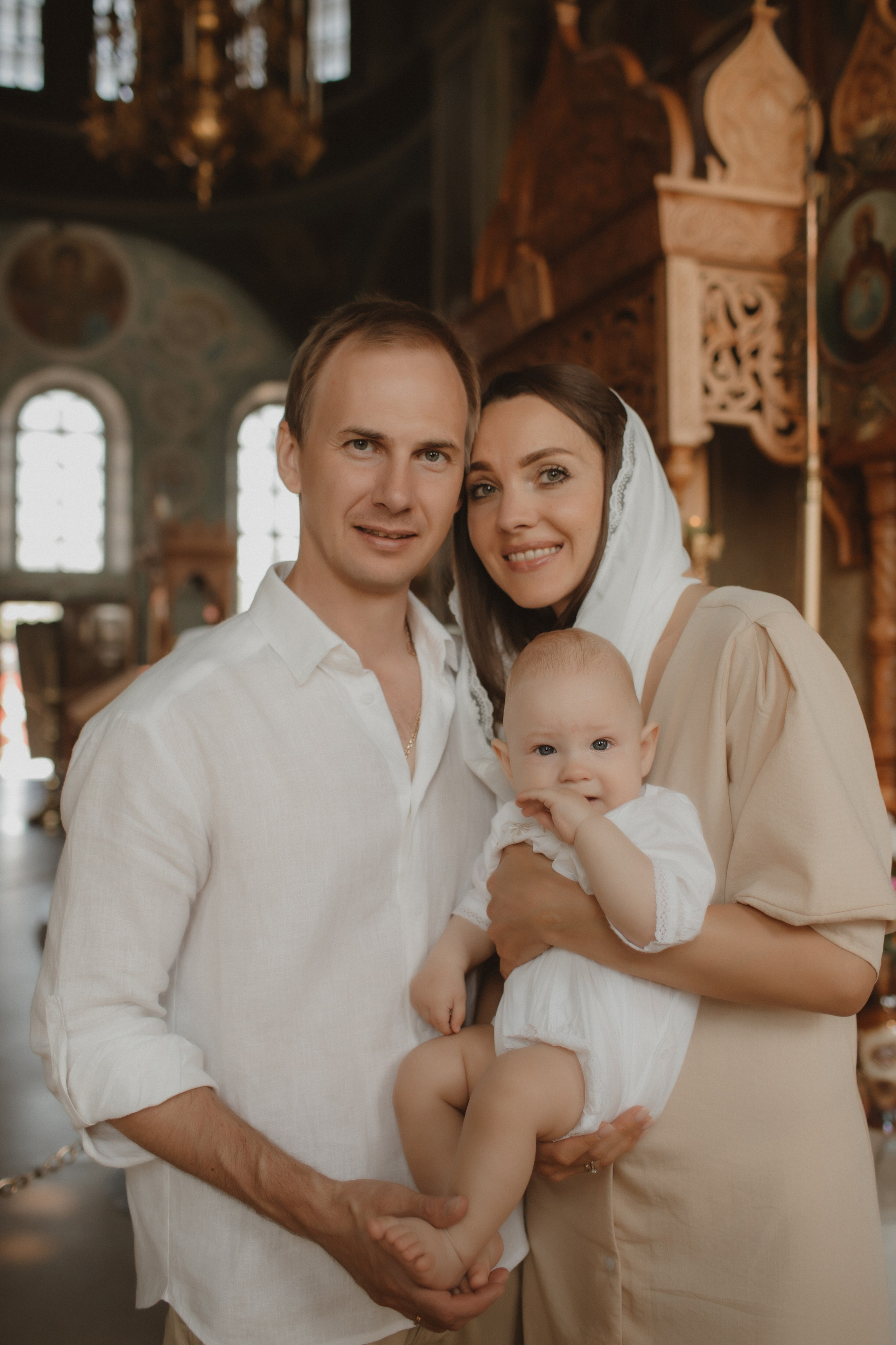 Крещение Льва. Семейный фотограф в Челябинске Ксения Зубкова