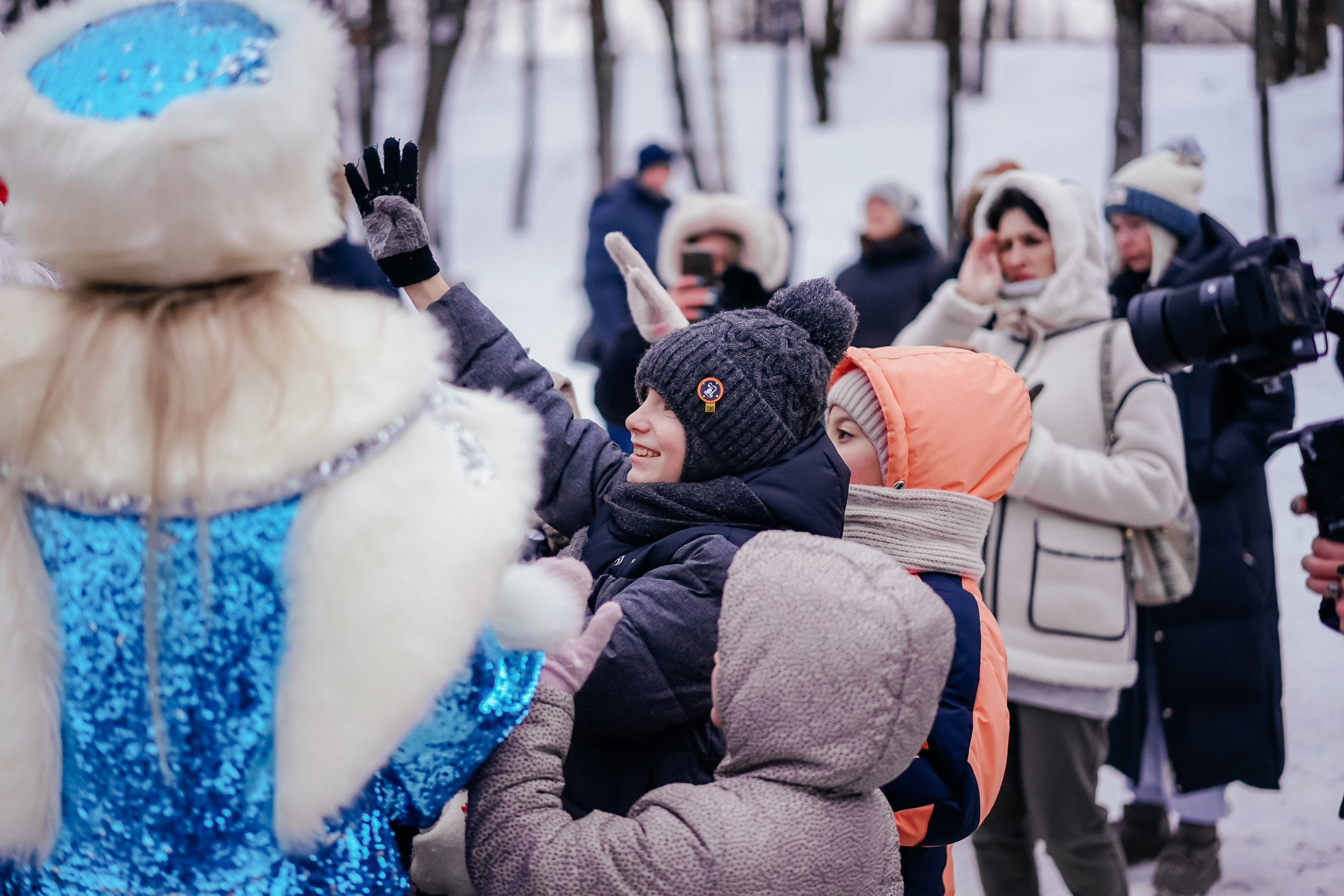 «Предновогодний переполох» Лопатинский сад, 14.12.2024. Фотограф и видеограф Смоленск | Студия Цезарь