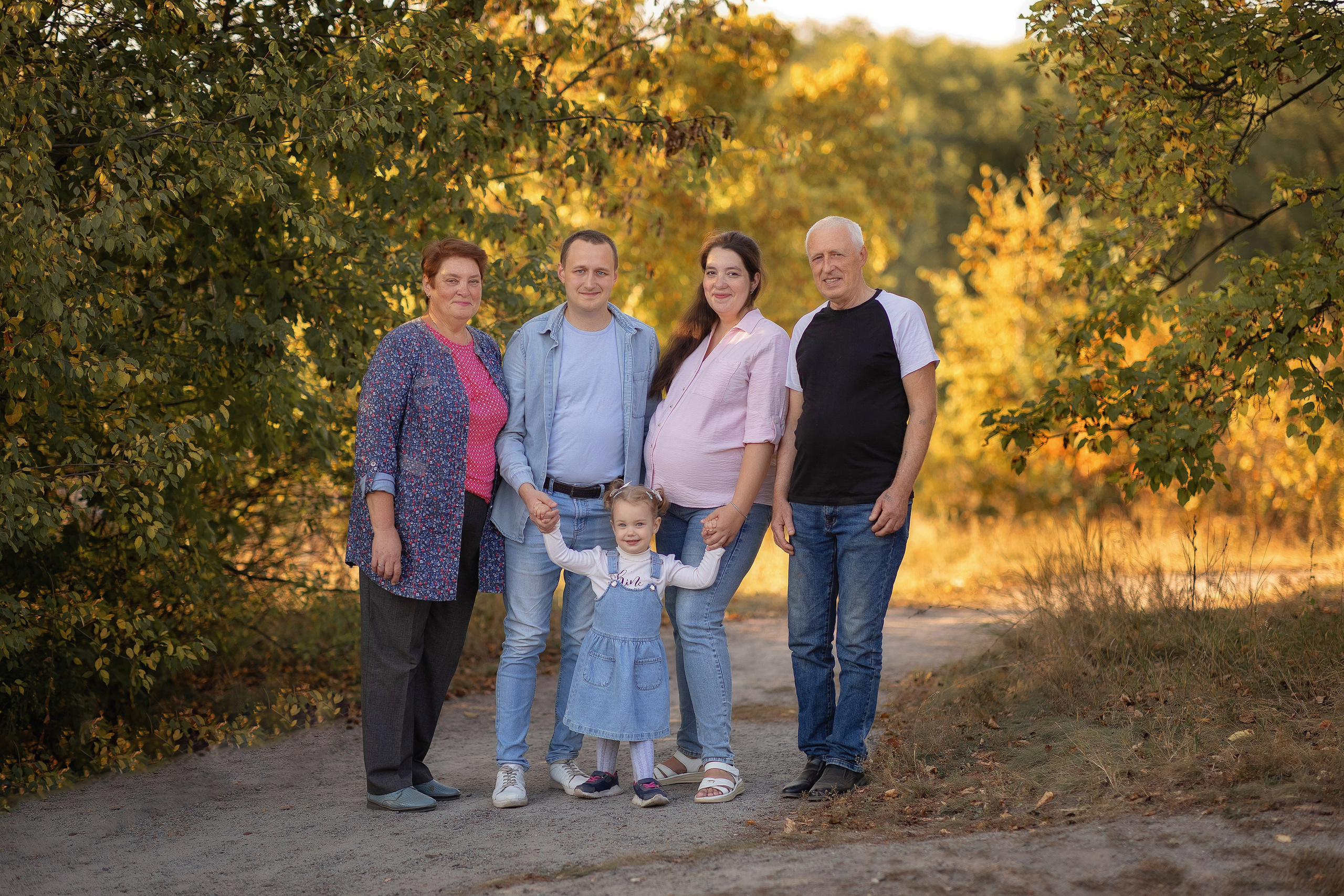 Семейная прогулка. Фотограф на крещение и венчание