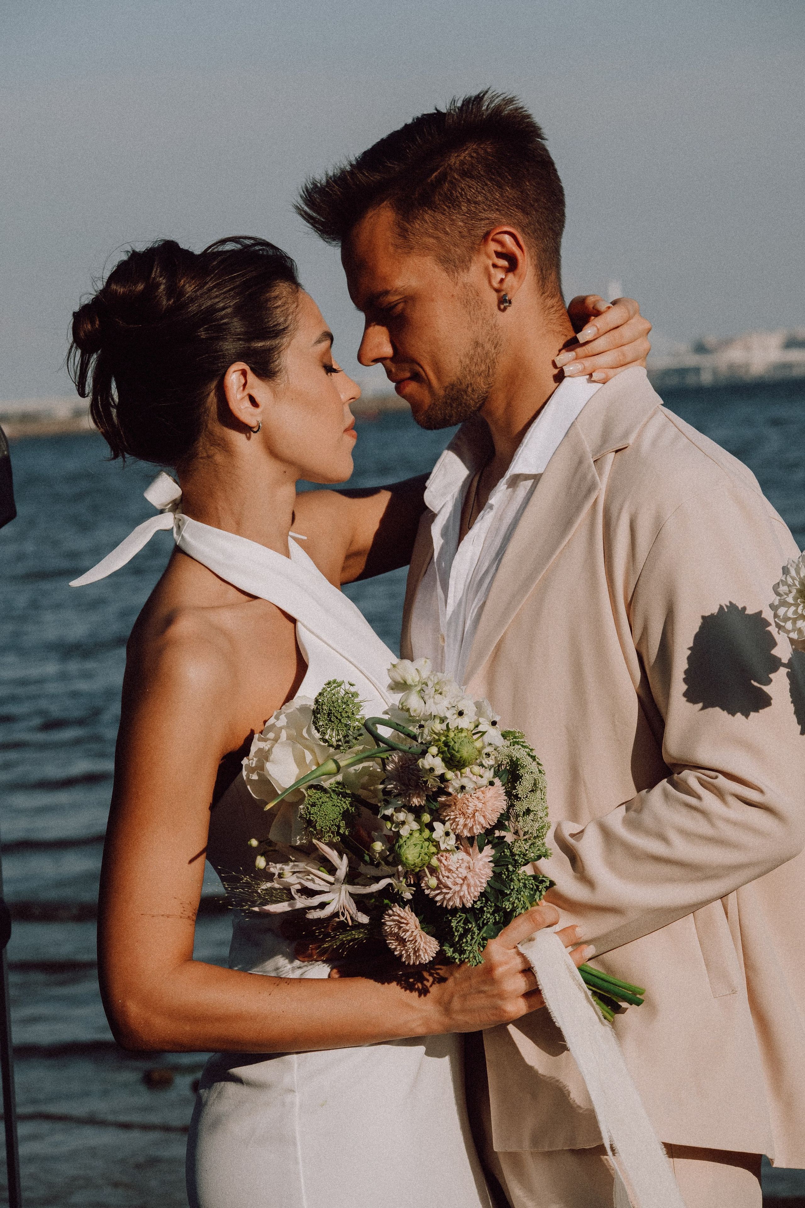 СВАДЕБНАЯ ФОТОСЕССИЯ ВЫЕЗДНОЙ ЦЕРЕМОНИИ (ФИНСКИЙ ЗАЛИВ). Профессиональный фотограф, Санкт-Петербург — Виктория Богомолова