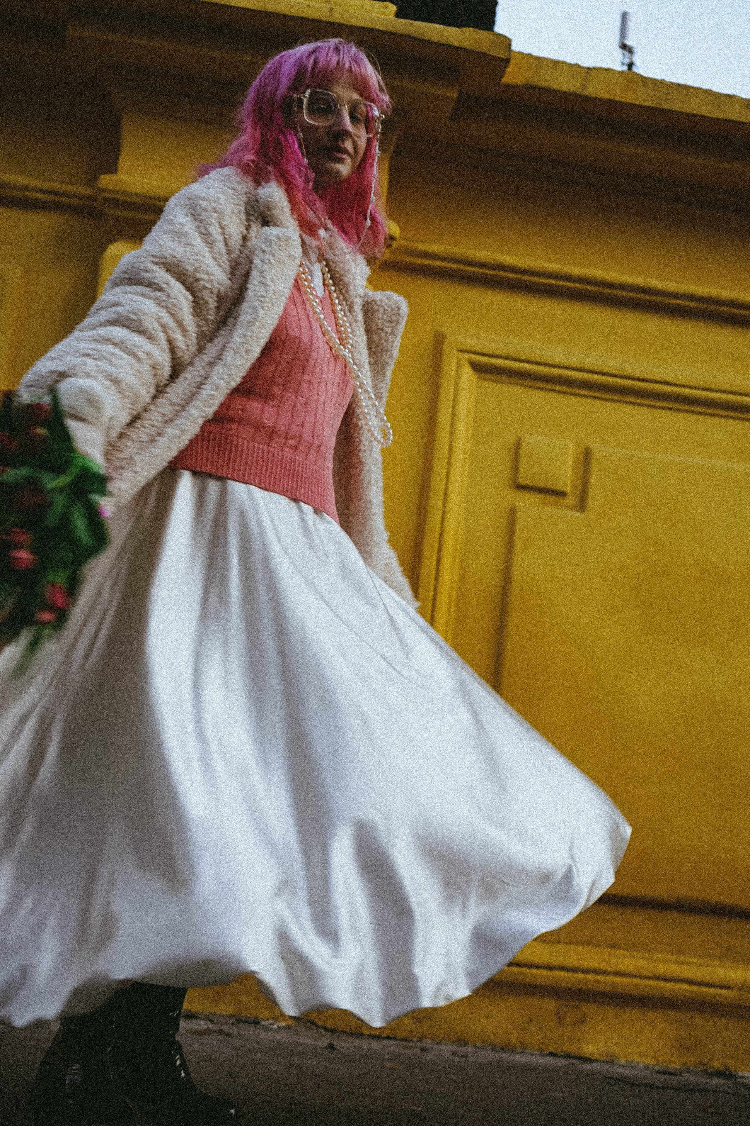 Прогулочная фотосессия с тюльпанами. Профессиональный фотограф, Санкт-Петербург — Виктория Богомолова