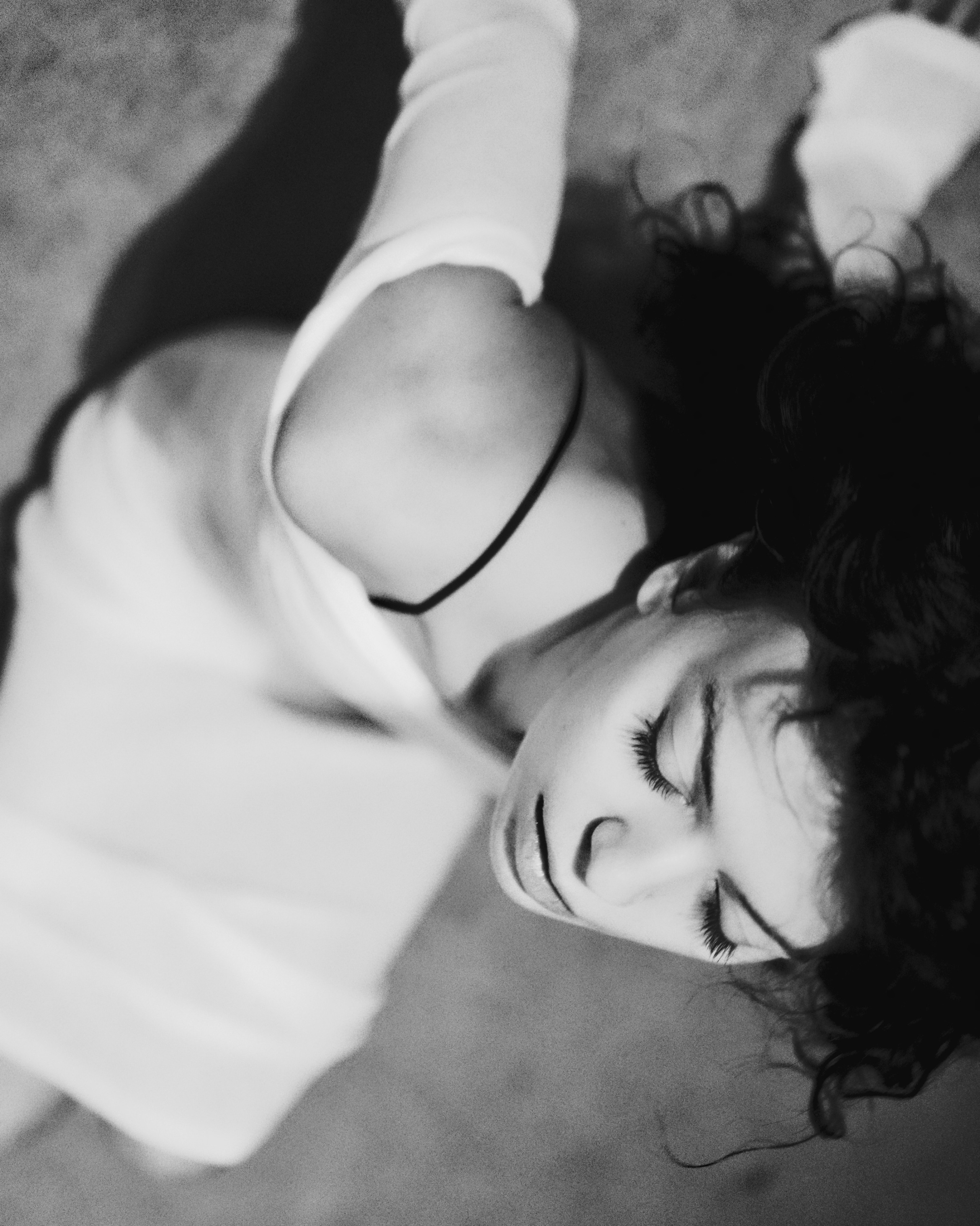 Фотосессия. Женский портрет. Черно-белая кино-эстетика