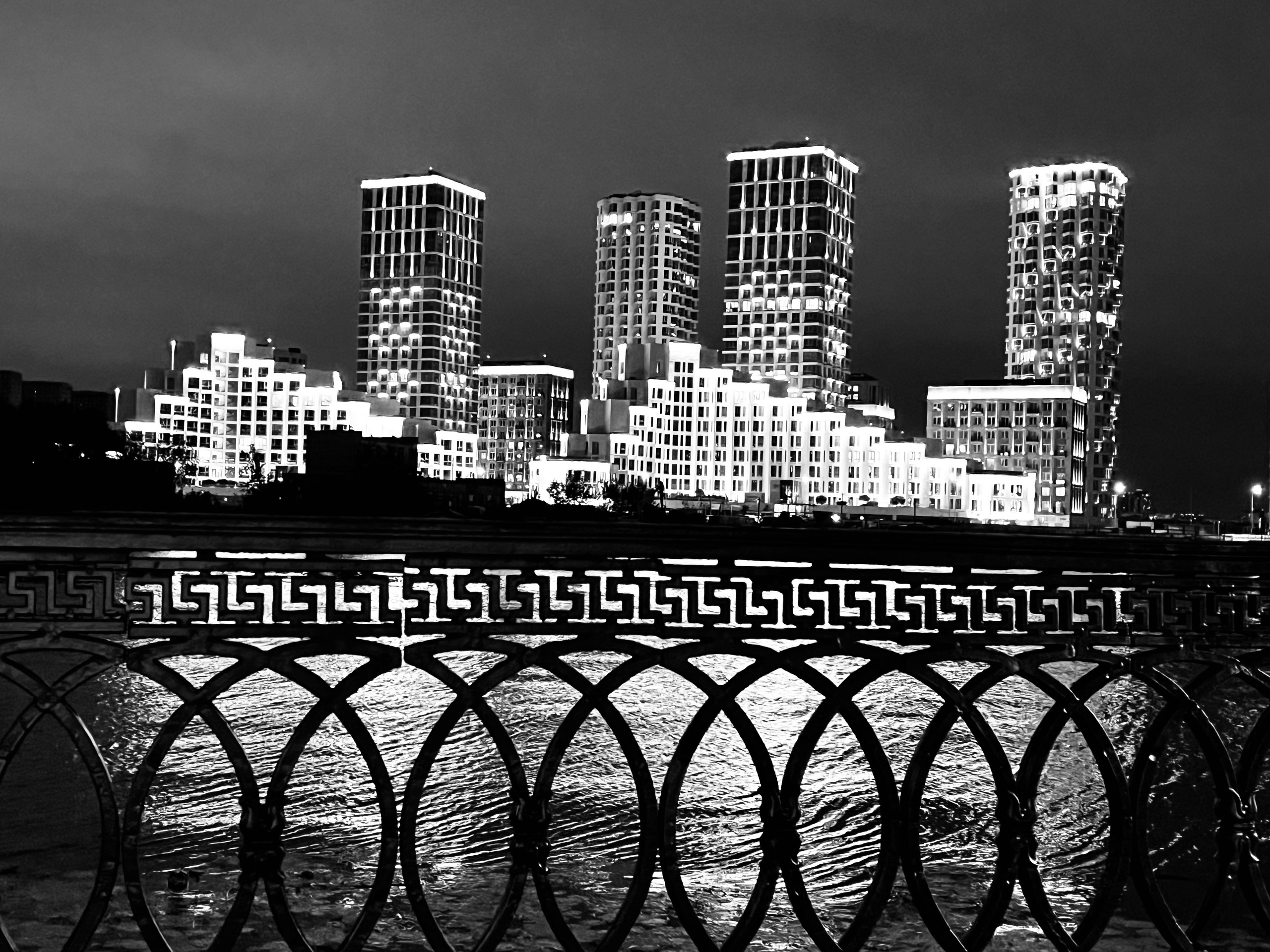 Ночь. Москва, Архитектура, Мария Кочурова, Москва, SPC Bronze