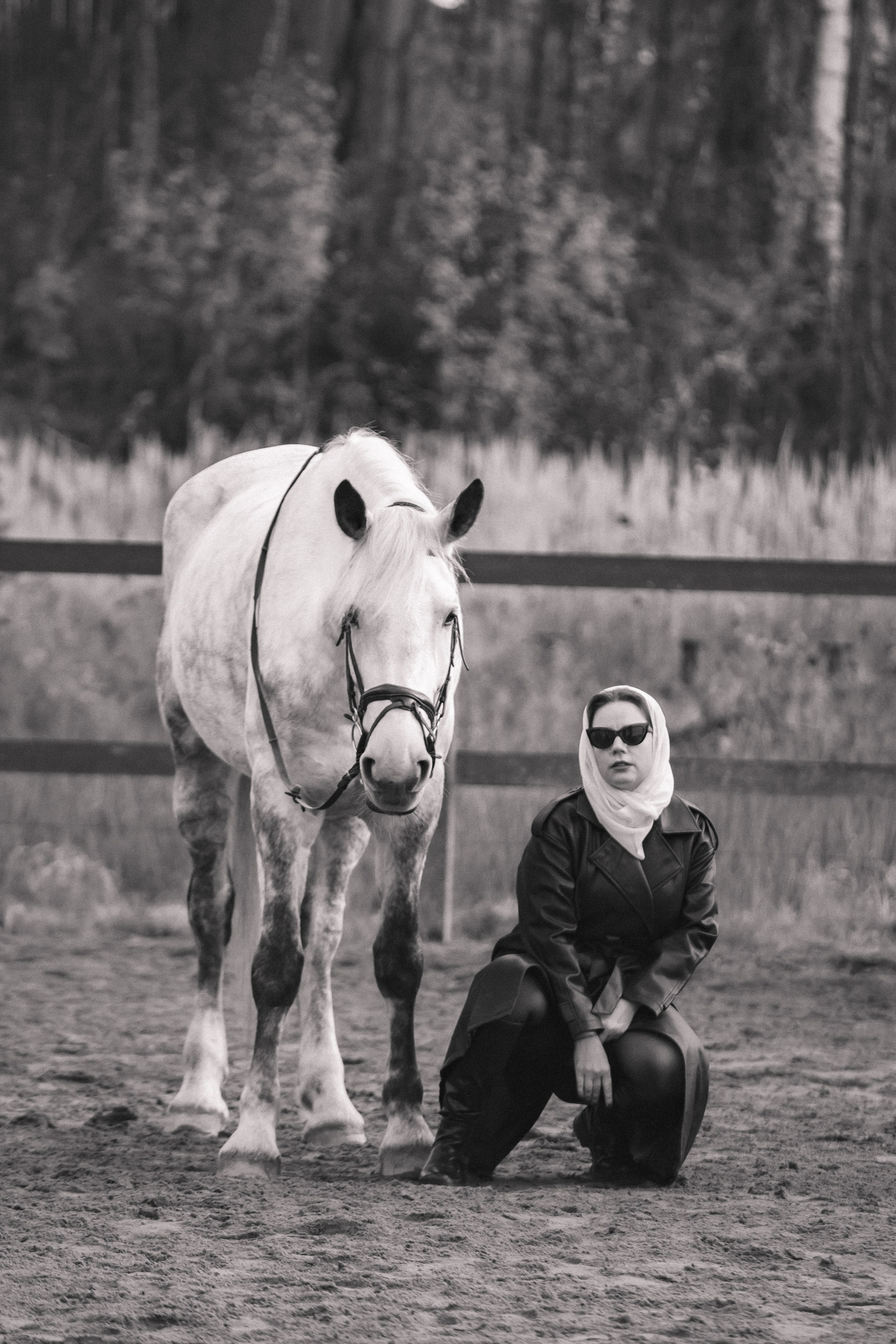 Проект DEFILE. Конный фотограф в Санкт-Петербурге Анна Лебедева