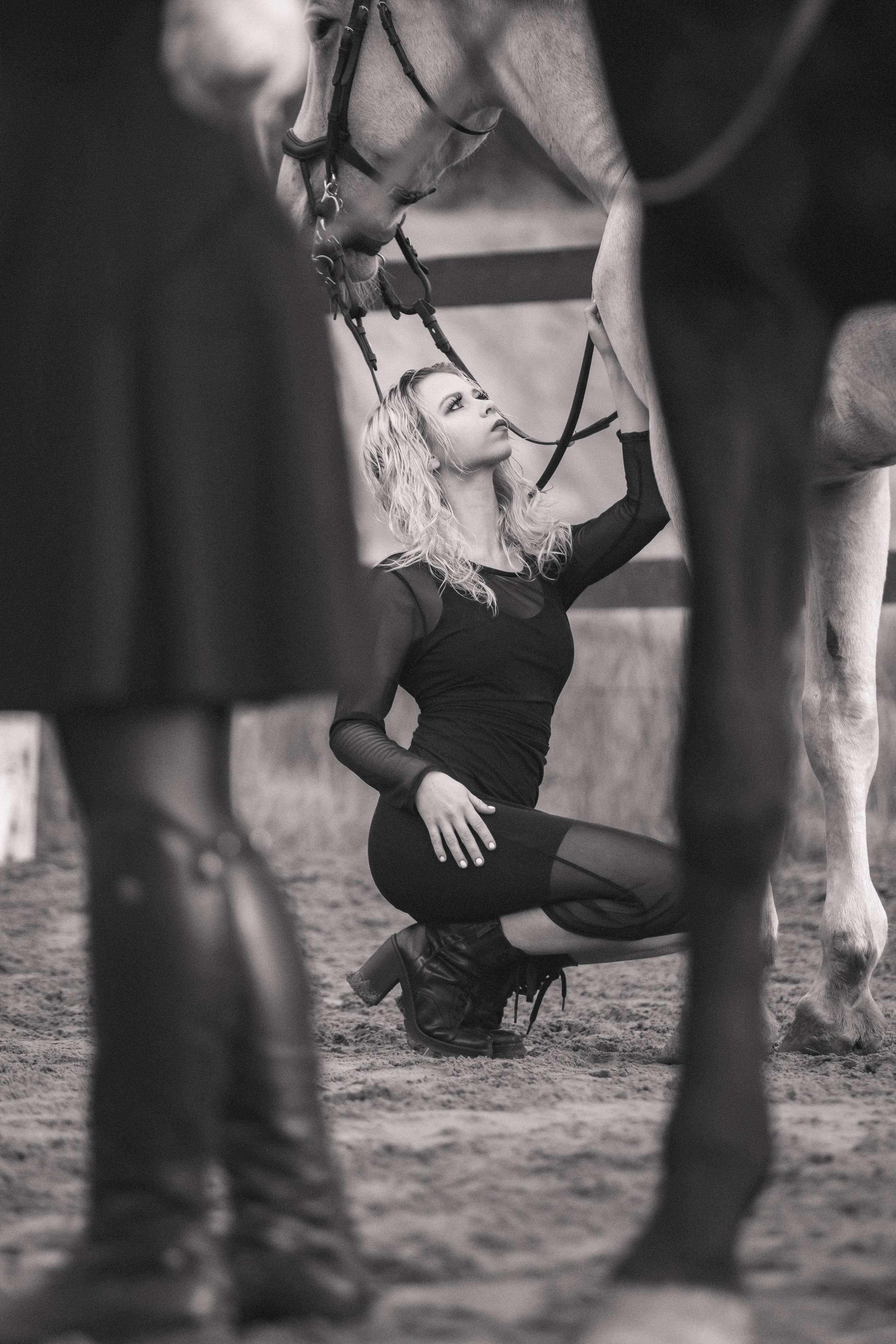 Проект DEFILE. Конный фотограф в Санкт-Петербурге Анна Лебедева