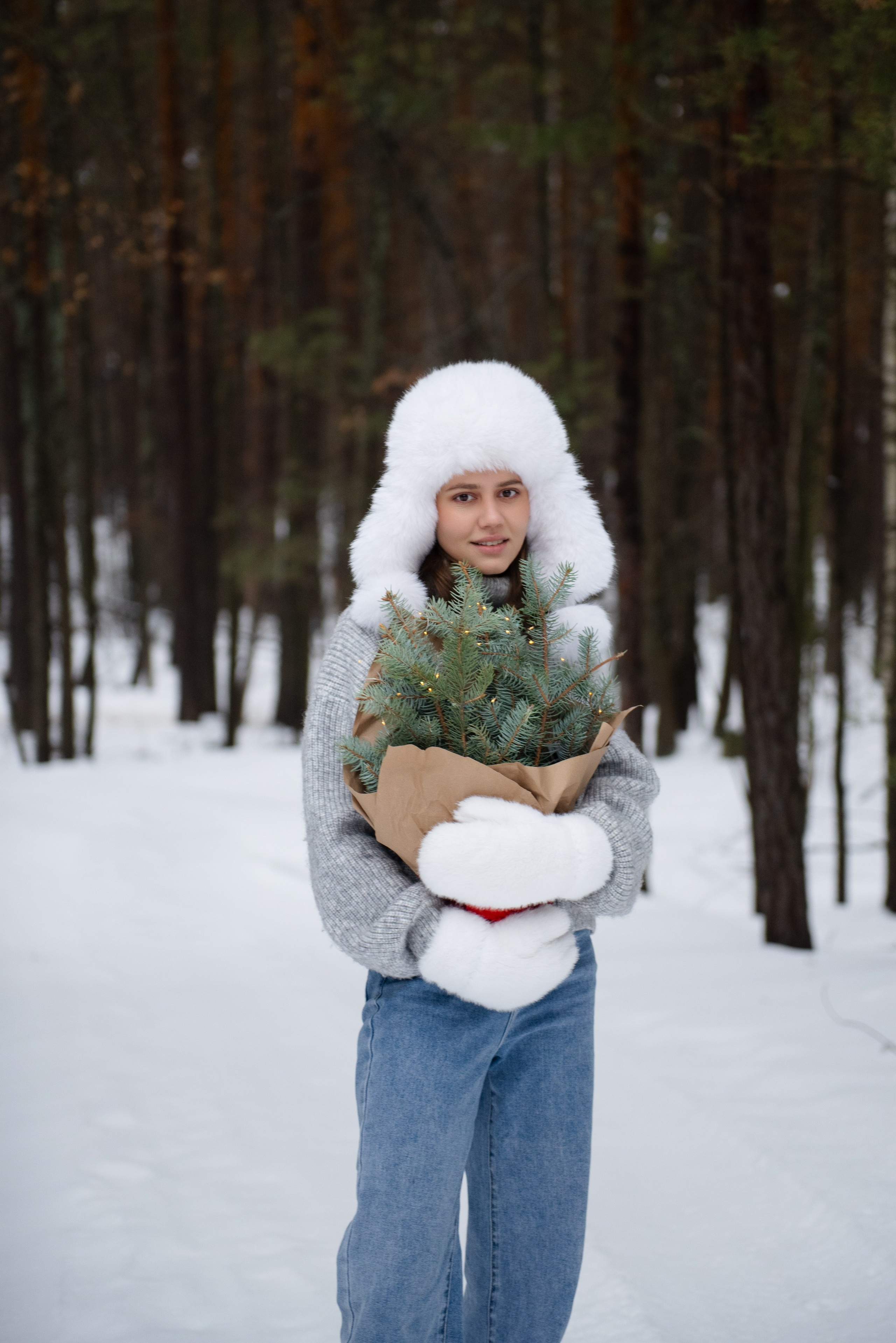 Снежное приключение. Портретный фотограф в Казани Тумурзина Камила