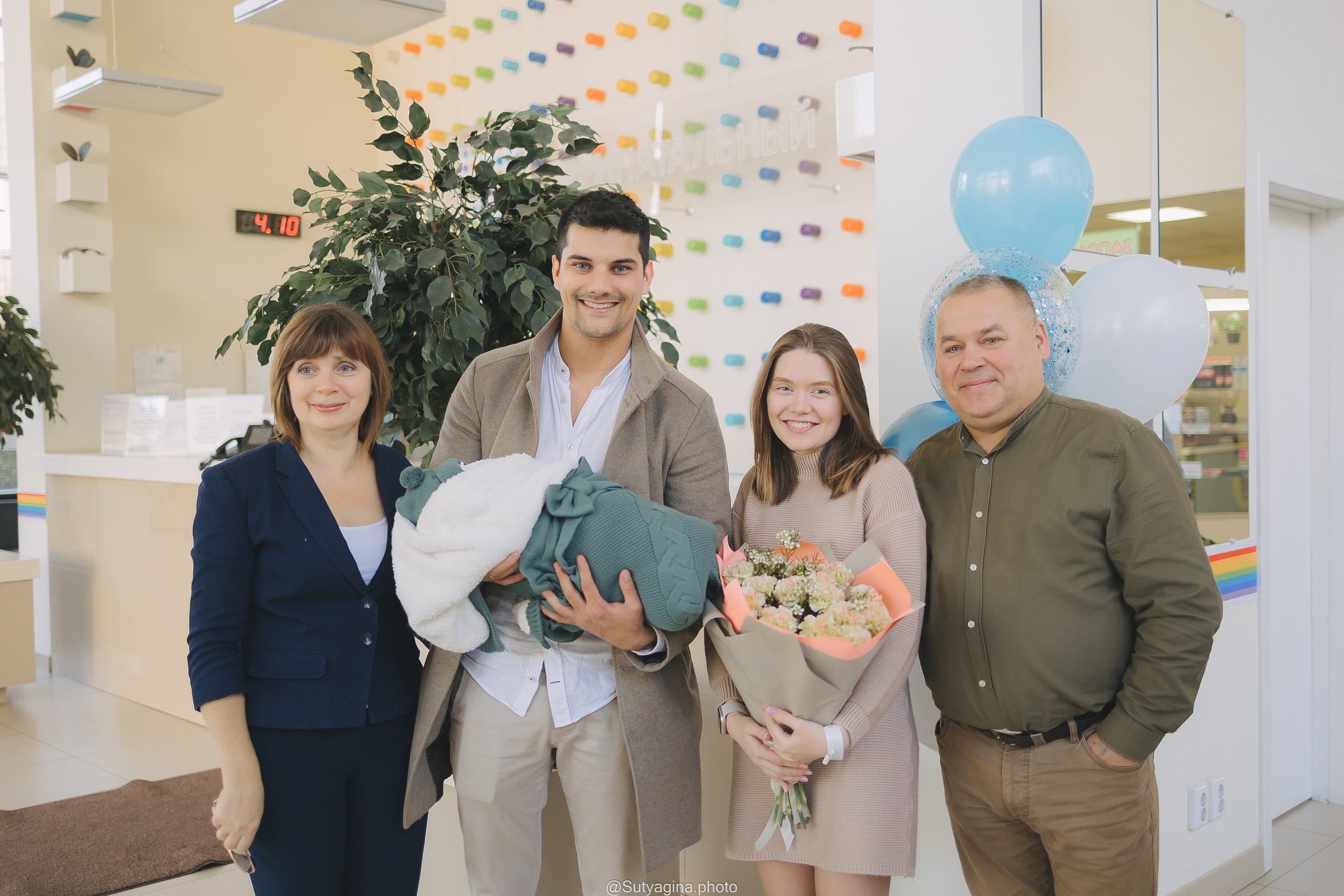 Выписка из роддома. Свадебный и женский фотограф