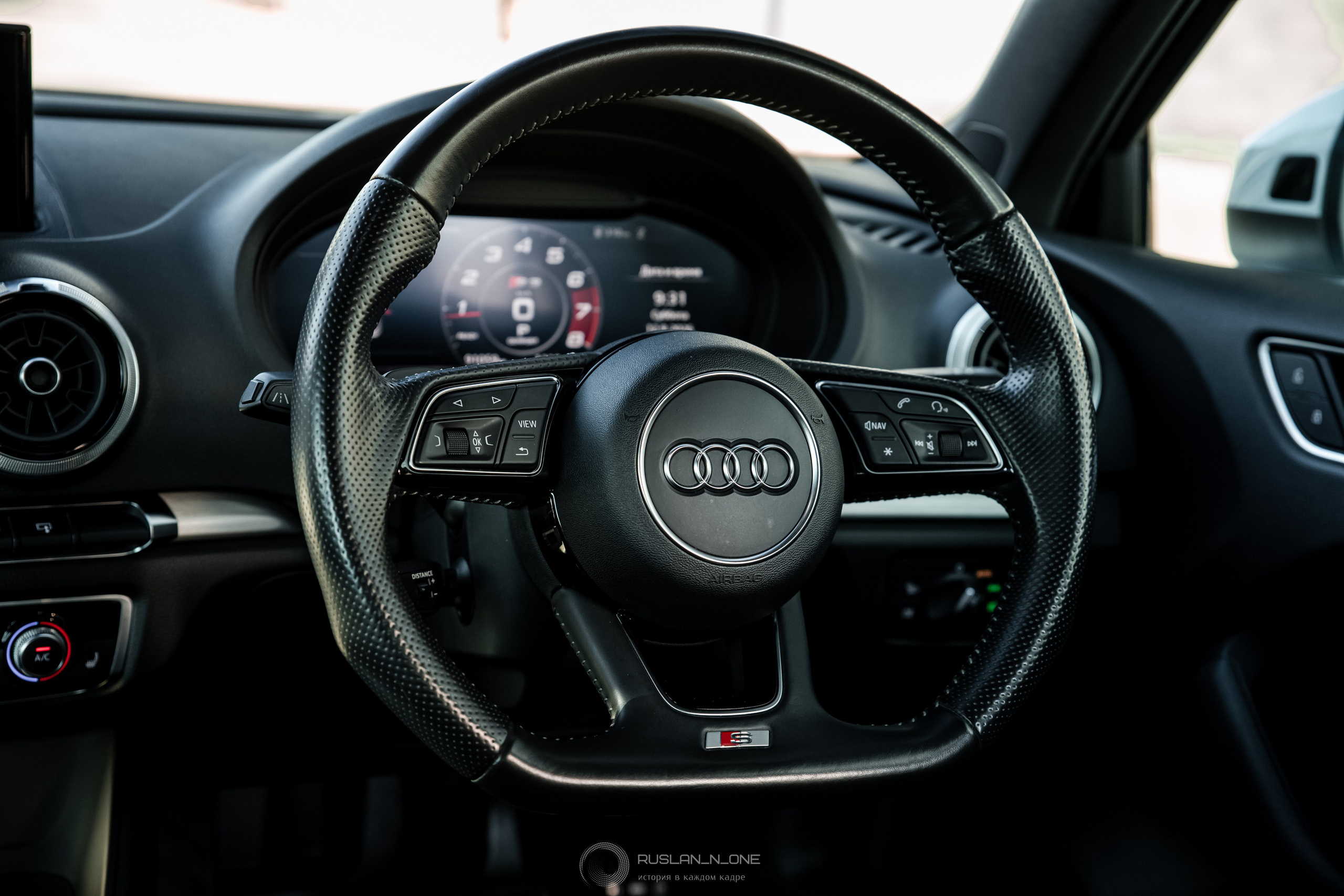 Audi A3 s-line 2017. Фотографирую как вижу, а вижу красиво и глубоко