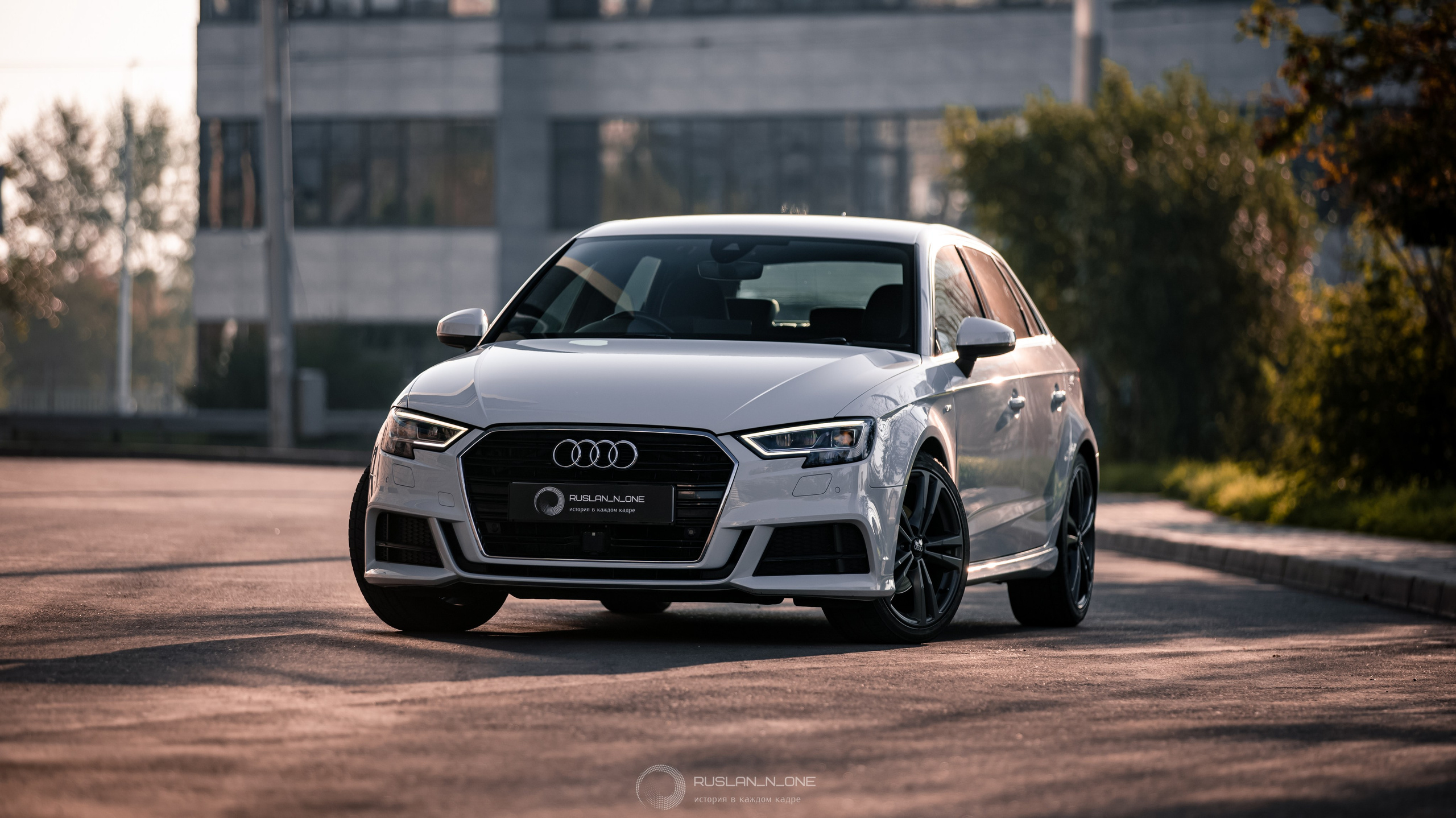 Audi A3 s-line 2017. Фотографирую как вижу, а вижу красиво и глубоко