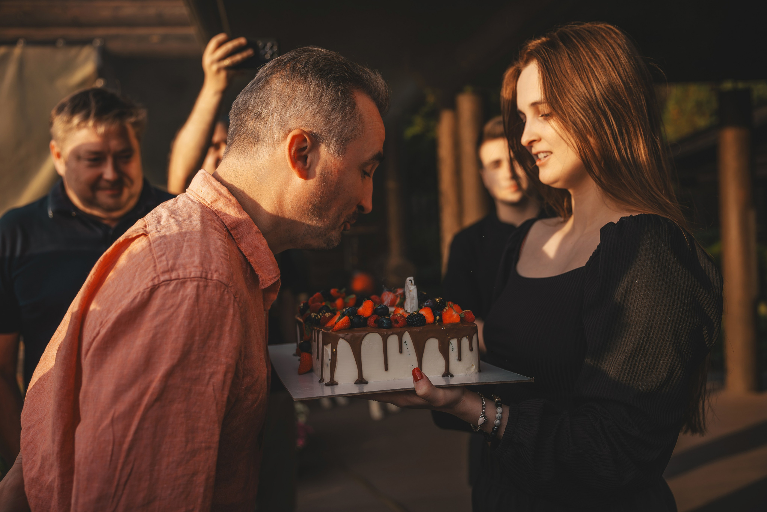 Юбилей на даче. Семейный и женский фотограф в Москве Надежда Воробьева