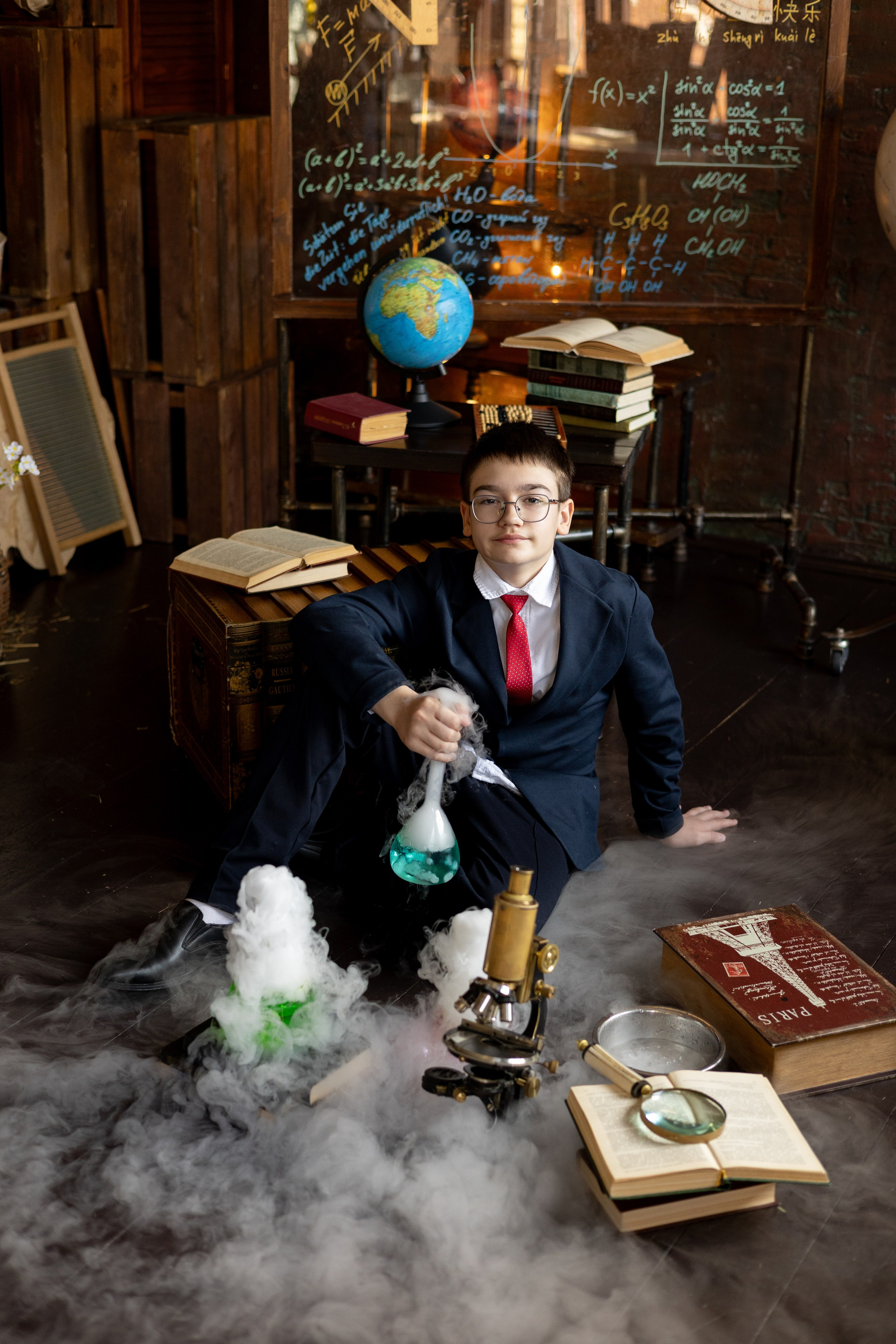 Фотосессия в лаборатории. Семейный фотограф в Москве Марина Петра