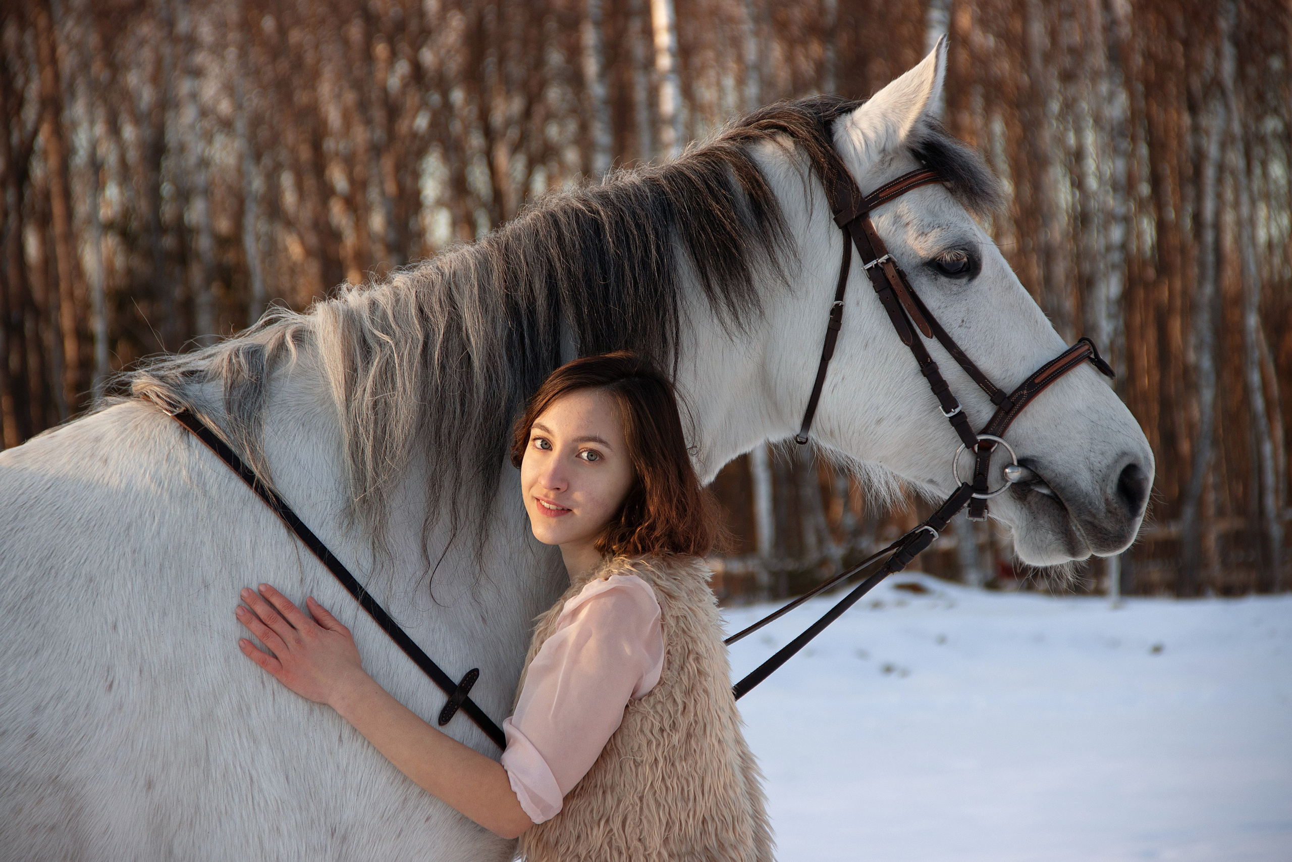 Юная красавица на коне. Фотограф в Москве Юлия Карпова