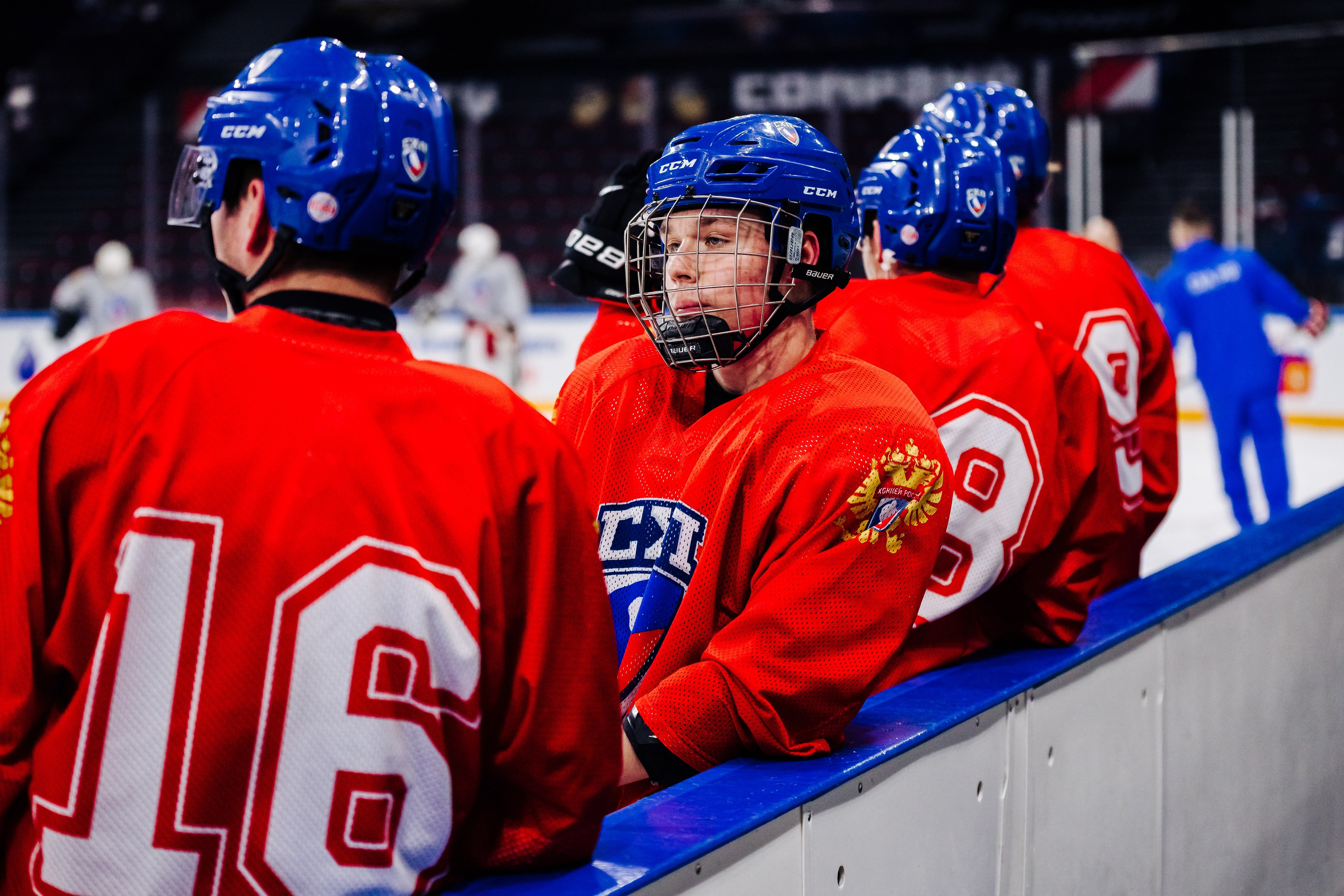 Тренировка сборной СХЛ // 14.02.25. Денис Прохоров Фотограф в г. Магнитогорск