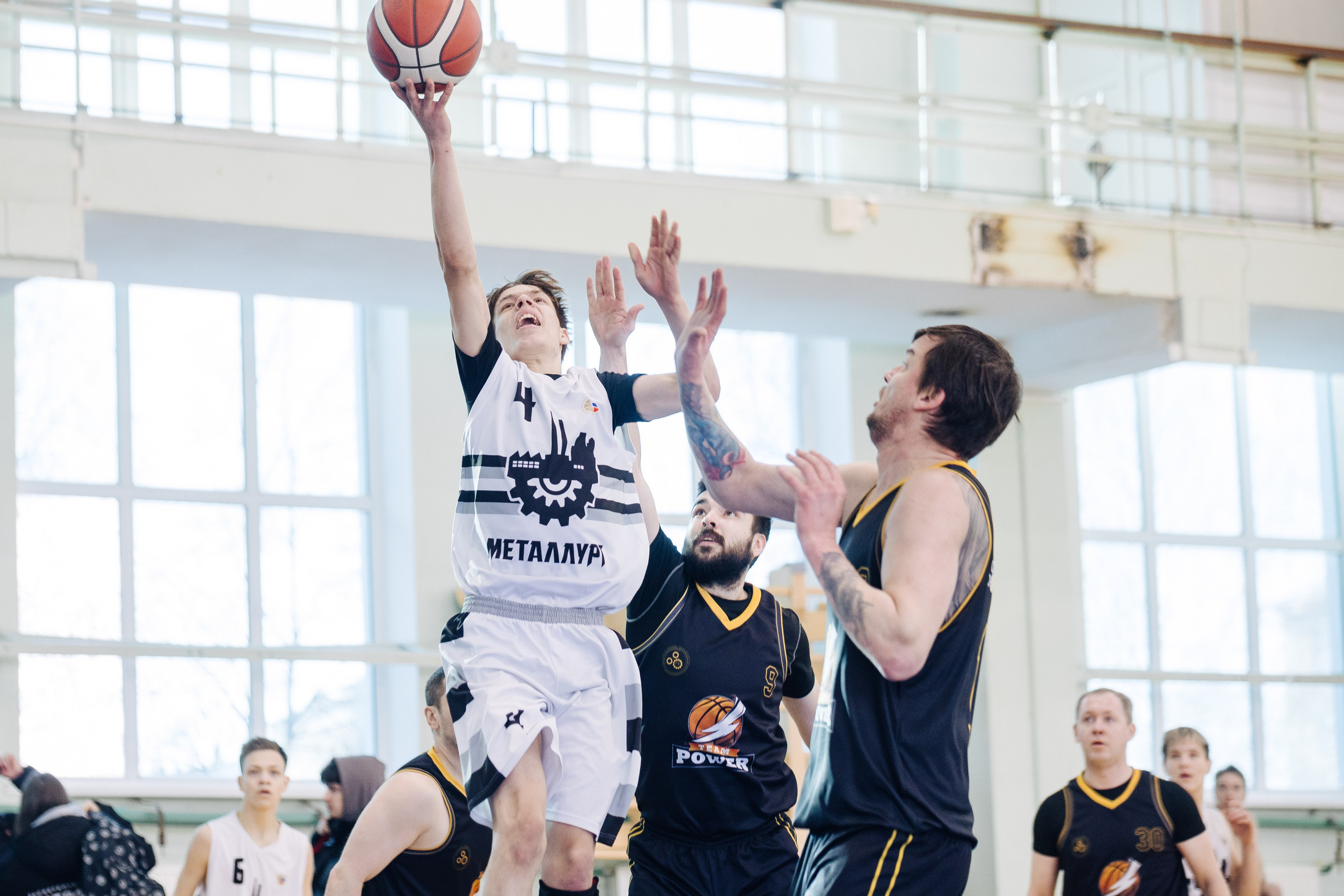 Любительский Чемпионат Магнитогорска по баскетболу // 09.02.25. Денис Прохоров Фотограф в г. Магнитогорск
