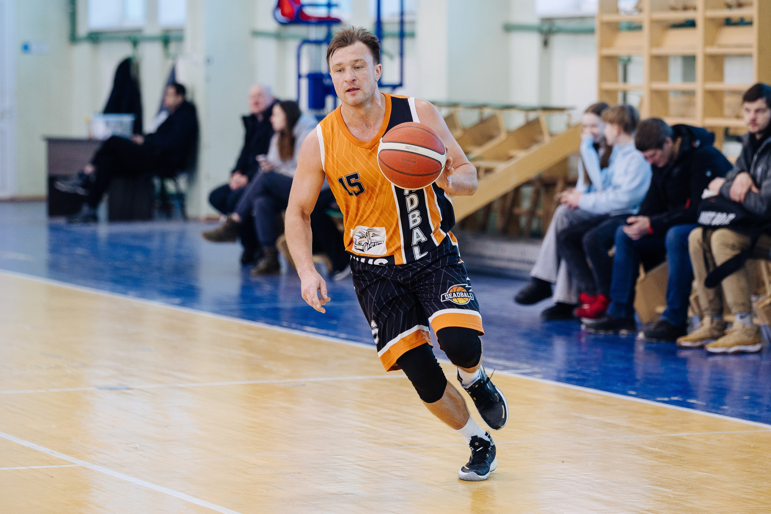 Любительский Чемпионат Магнитогорска по баскетболу // 09.02.25. Денис Прохоров Фотограф в г. Магнитогорск