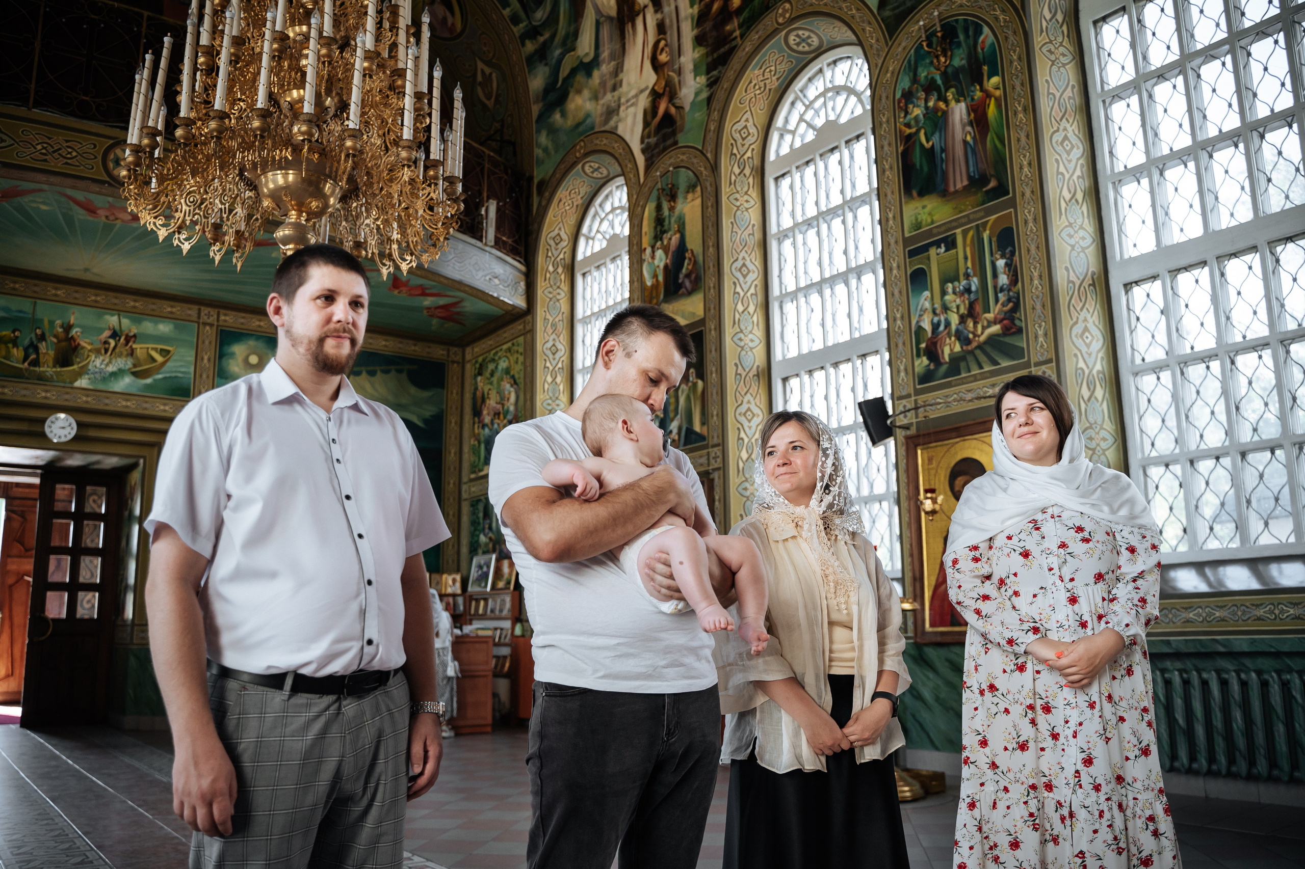 Крещение Евгения. Главная