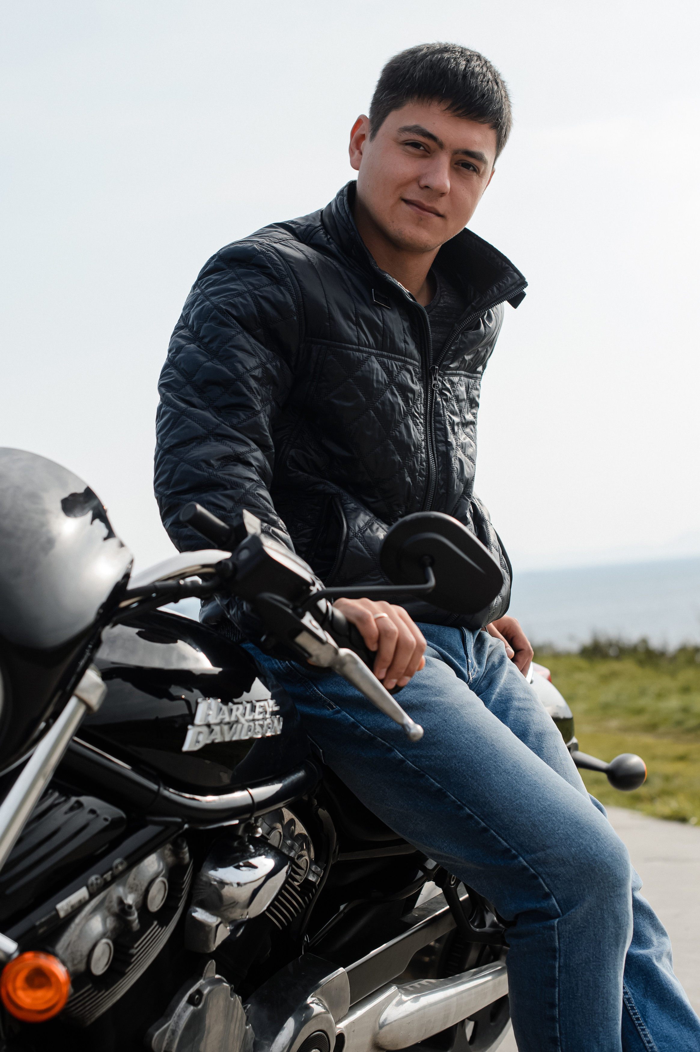 Харлей и семья вещи совместимые. Фотограф Владивосток. Игорь Кирсанов