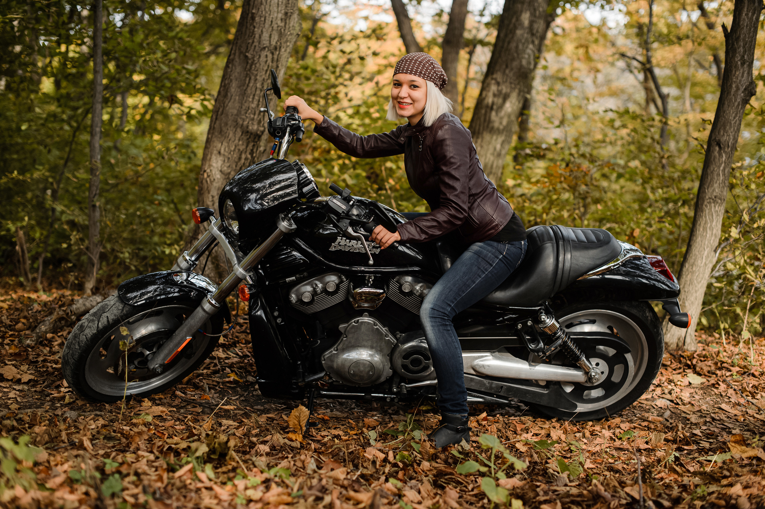 Харлей и семья вещи совместимые. Фотограф Владивосток. Игорь Кирсанов