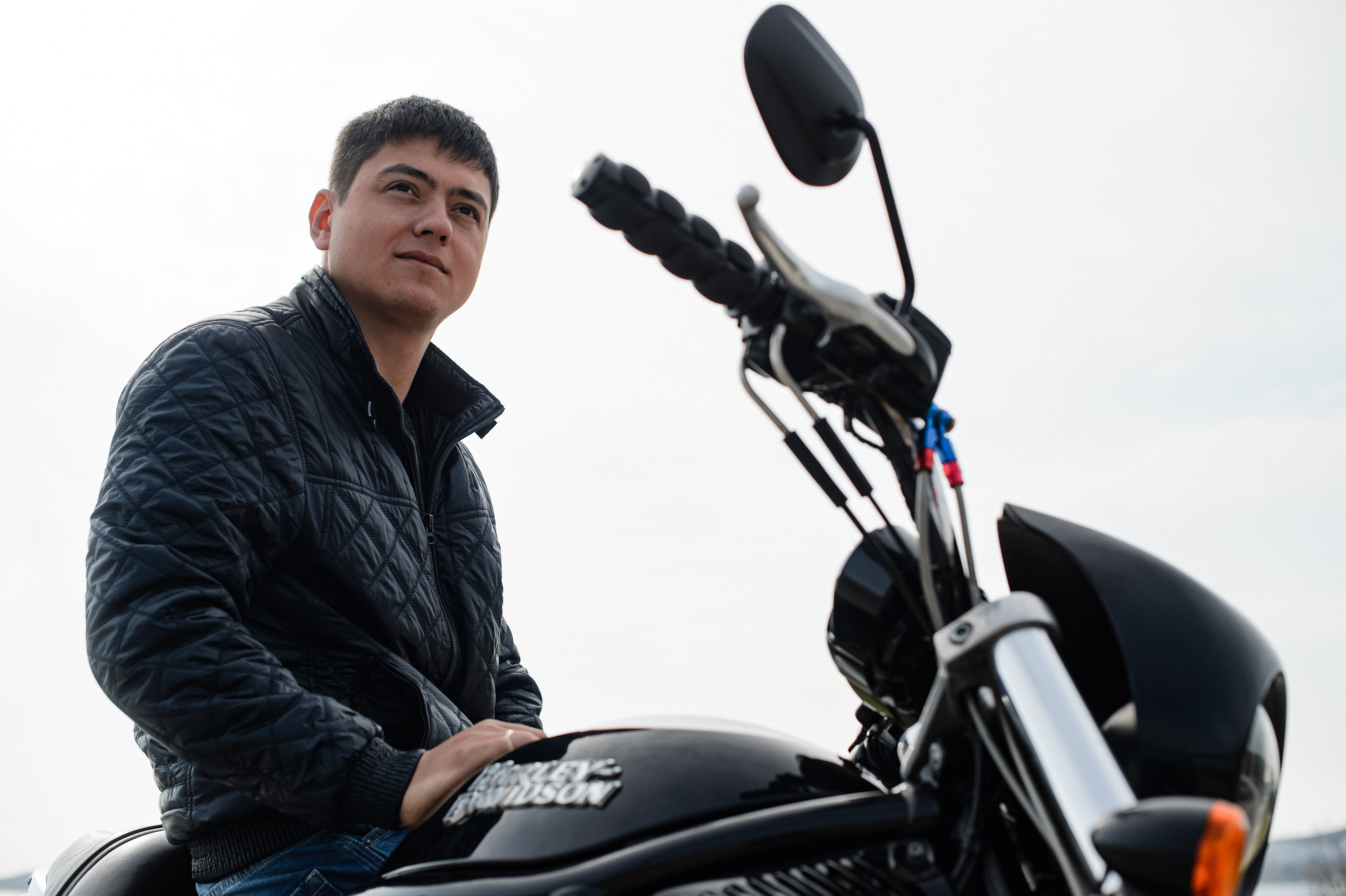 Харлей и семья вещи совместимые. Фотограф Владивосток. Игорь Кирсанов