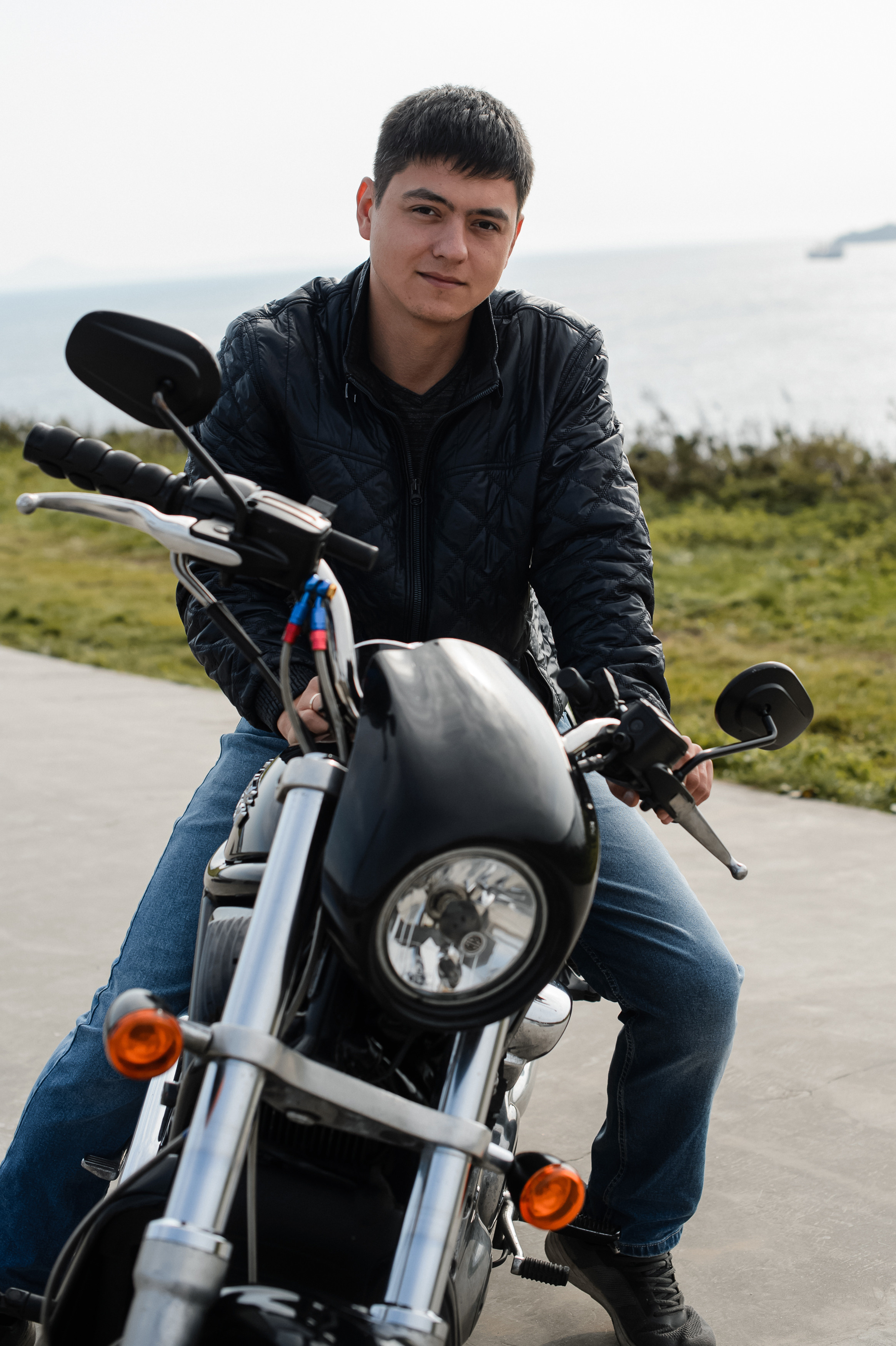 Харлей и семья вещи совместимые. Фотограф Владивосток. Игорь Кирсанов