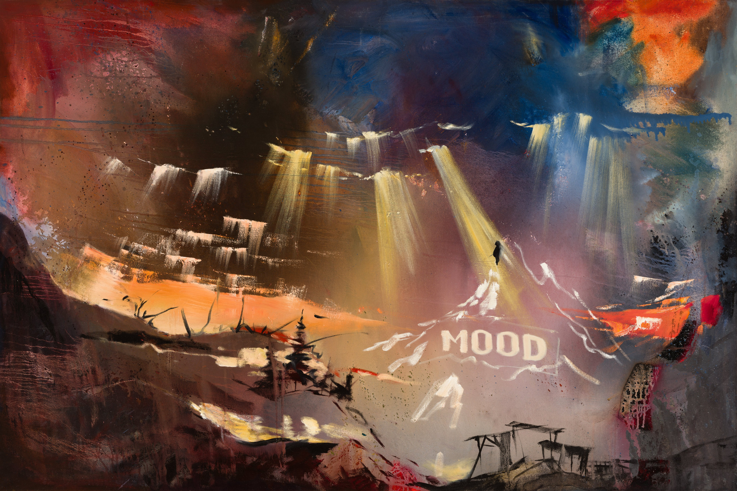 «Mood» - художник Алексей Апиш (холст, масло, 100x150 см, 2021)