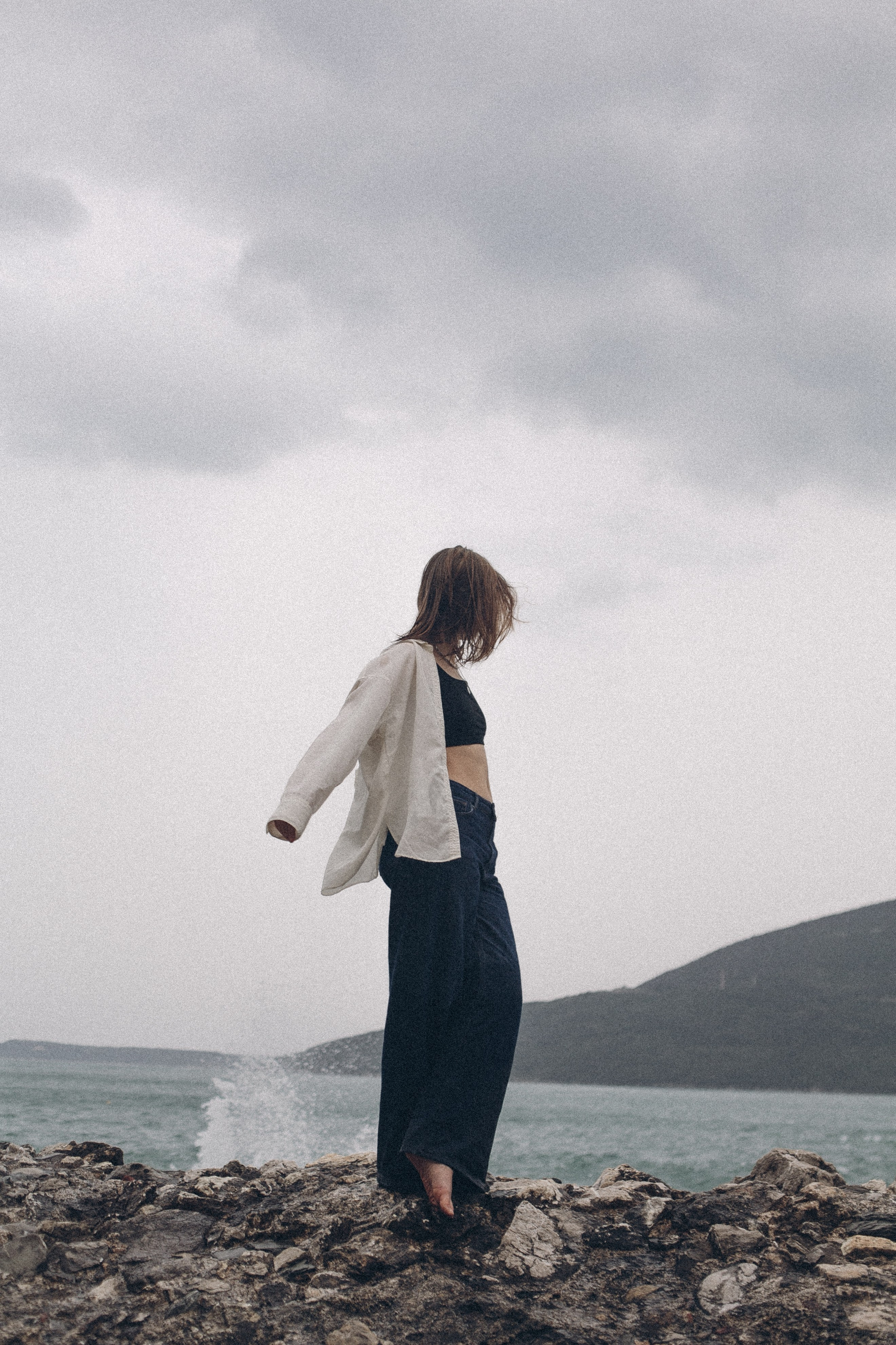 Женская фотосессия на море в Черногории. Семейный и свадебный фотограф в Черногории Татьяна Белякова