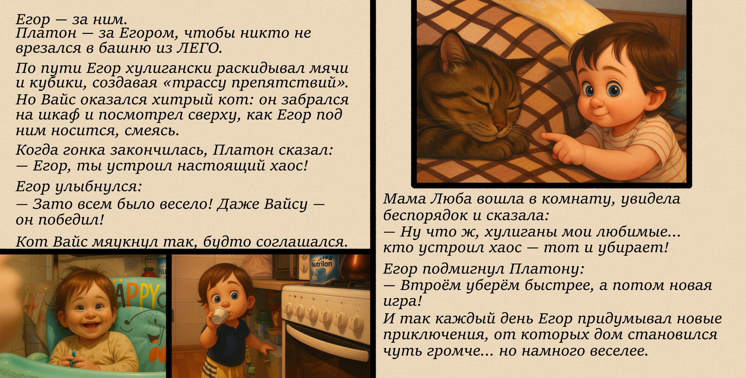 Приключение трех котиков. Https://malovafoto.ru