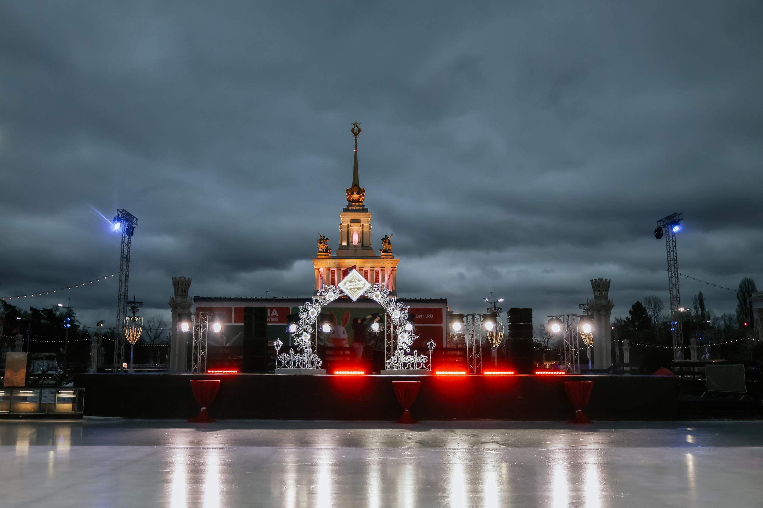 Ледовое шоу ВДНХ проект Московское чаепитие. Фотограф и видеограф Анна Домашенко