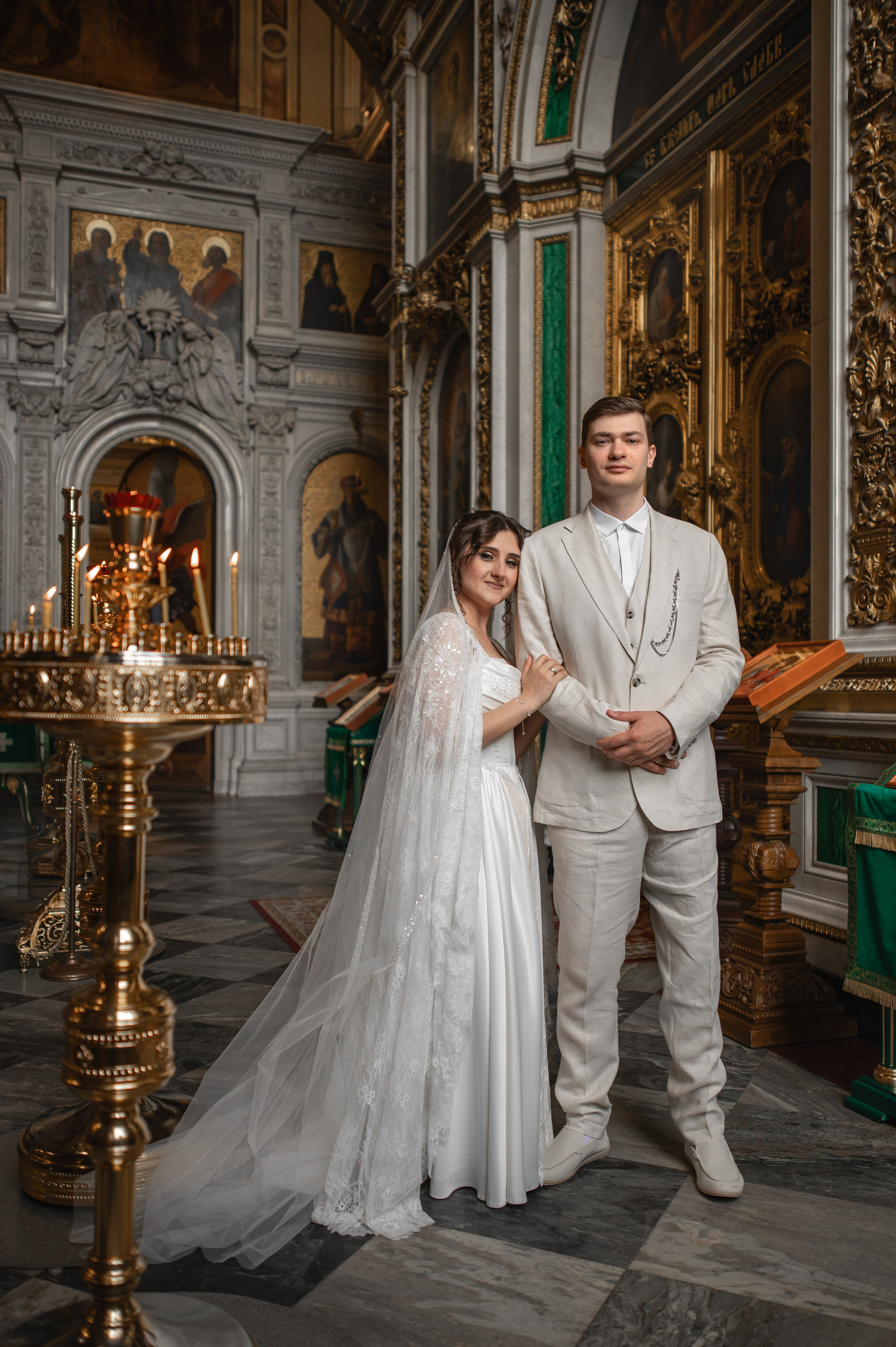 Венчание в Исаакиевском соборе. Фотограф на крещение и венчание, семейный фотограф в Санкт-Петербурге