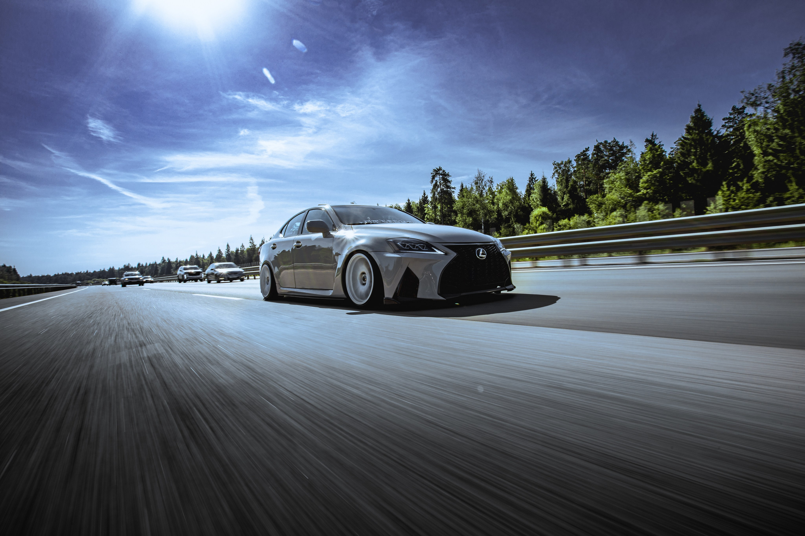 Lexus IS 250. Спортивный фотограф — Никита