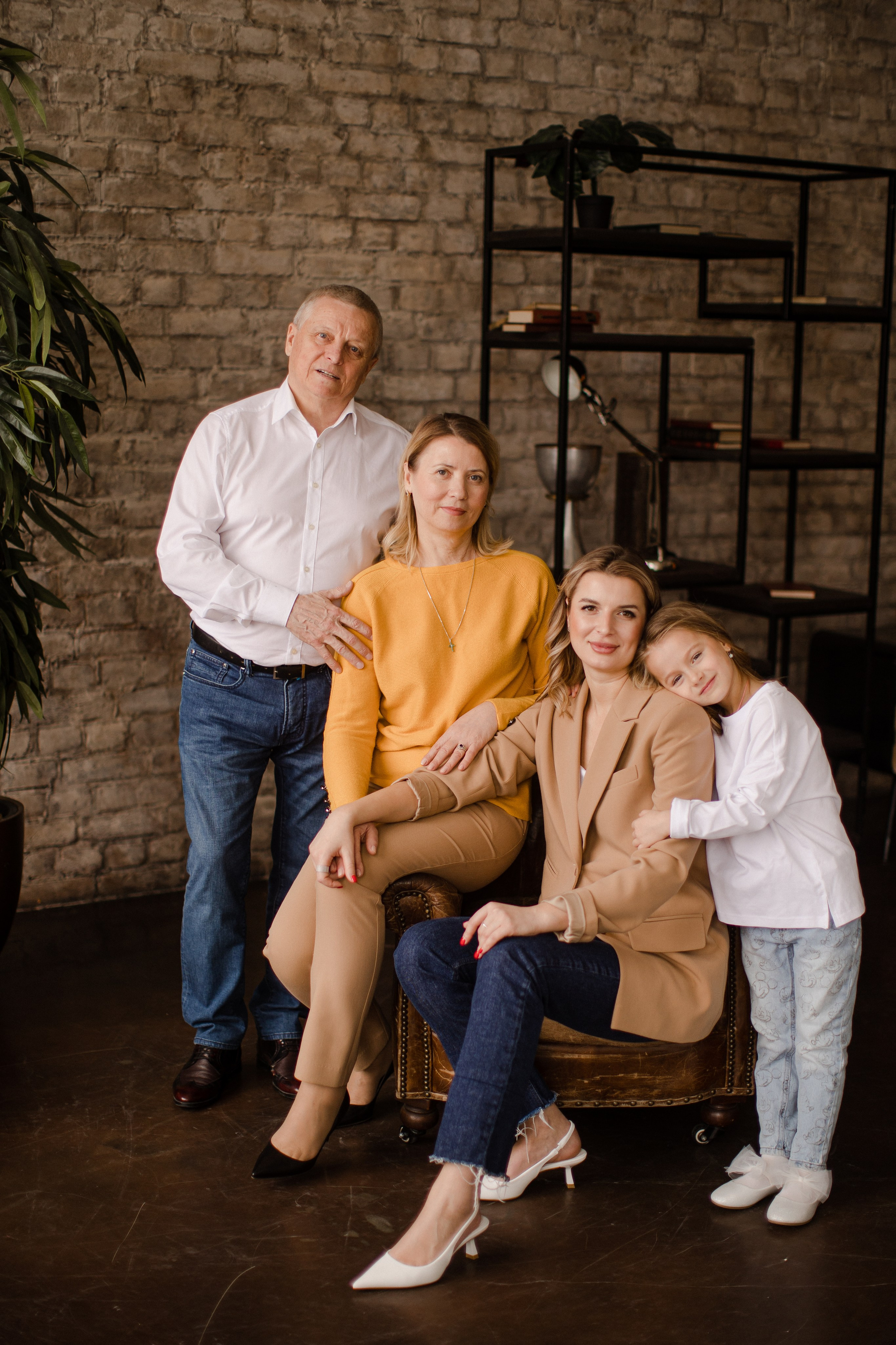 Юля с семьей. Семейный и детский фотограф в Москве Кузьмина Мария