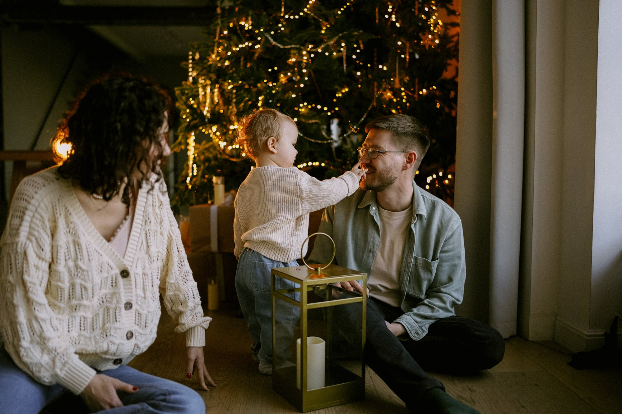 Семейная фотосессия в студии. Фотограф Москва — Юлия Кокова