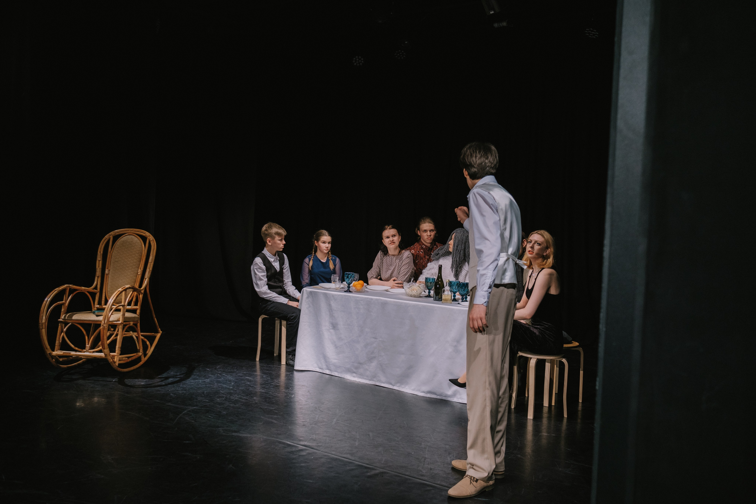 Детская театральная студия «Ирбис», спектакль. Репортажный и портретный фотограф в Москве Илья Спиридонов