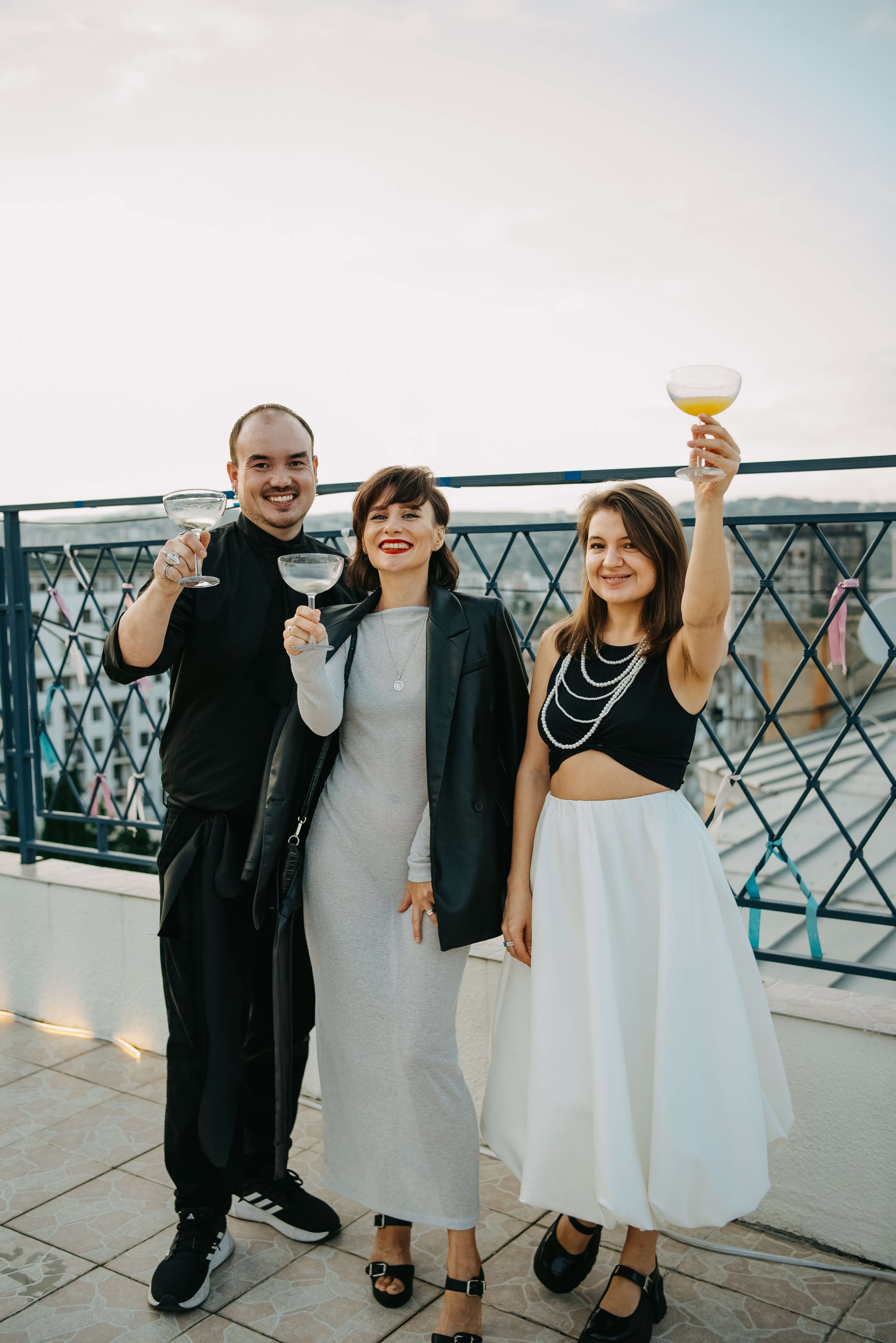 Вечеринка на крыше. Портретный и свадебный фотограф в Тбилиси • xeniqo