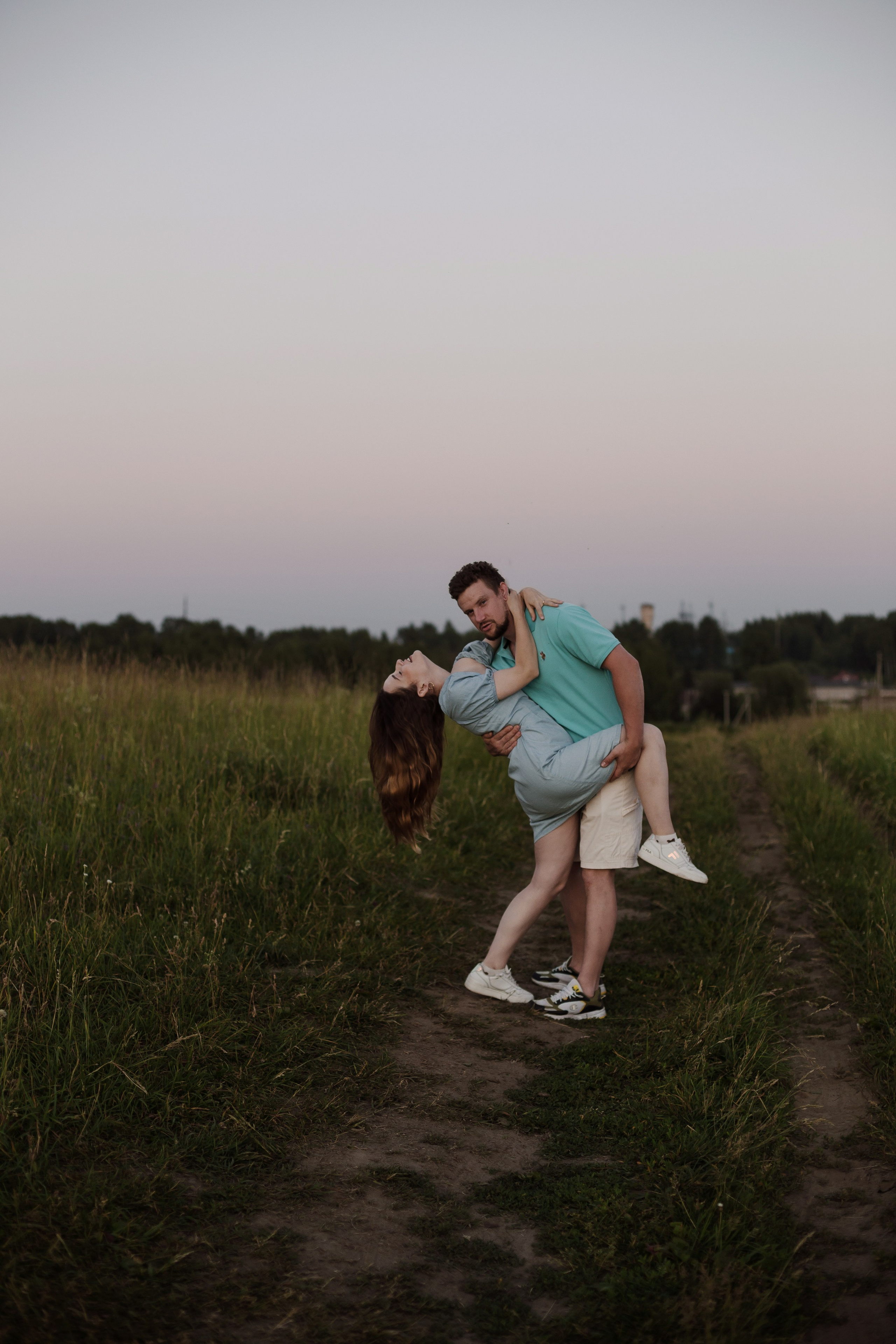 Колтушские высоты — Марина и Сергей. Портретный фотограф в Санкт-Петербурге Элина Ситникова