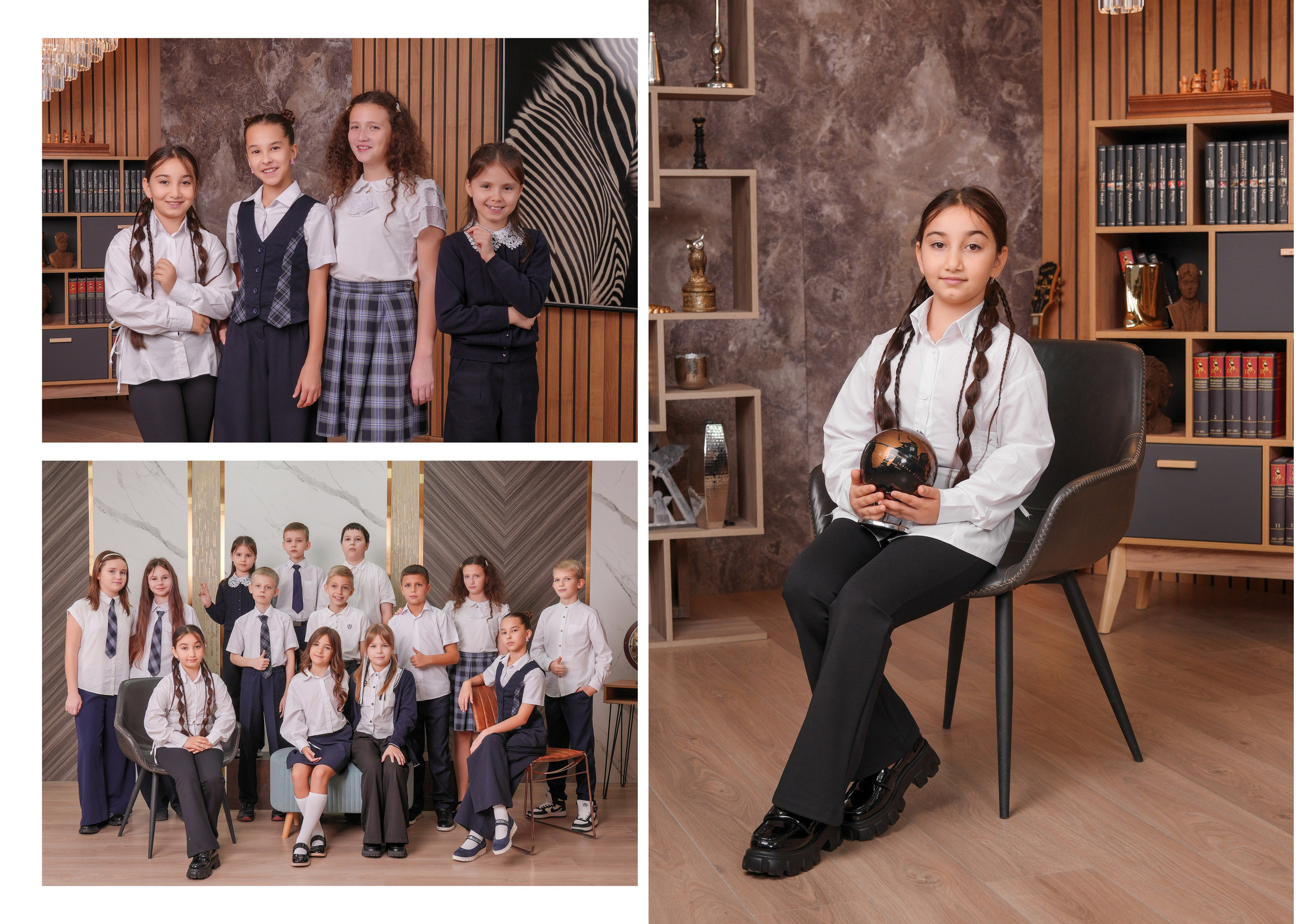 ШКОЛА 104 4 В. Красивый выпускной альбом в Краснодаре